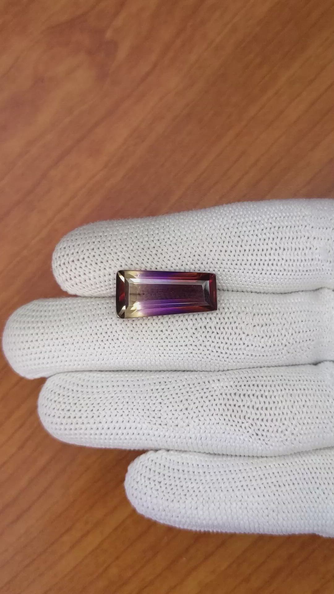 10.00 Ct. Ametrine from Madagascar Size Video
