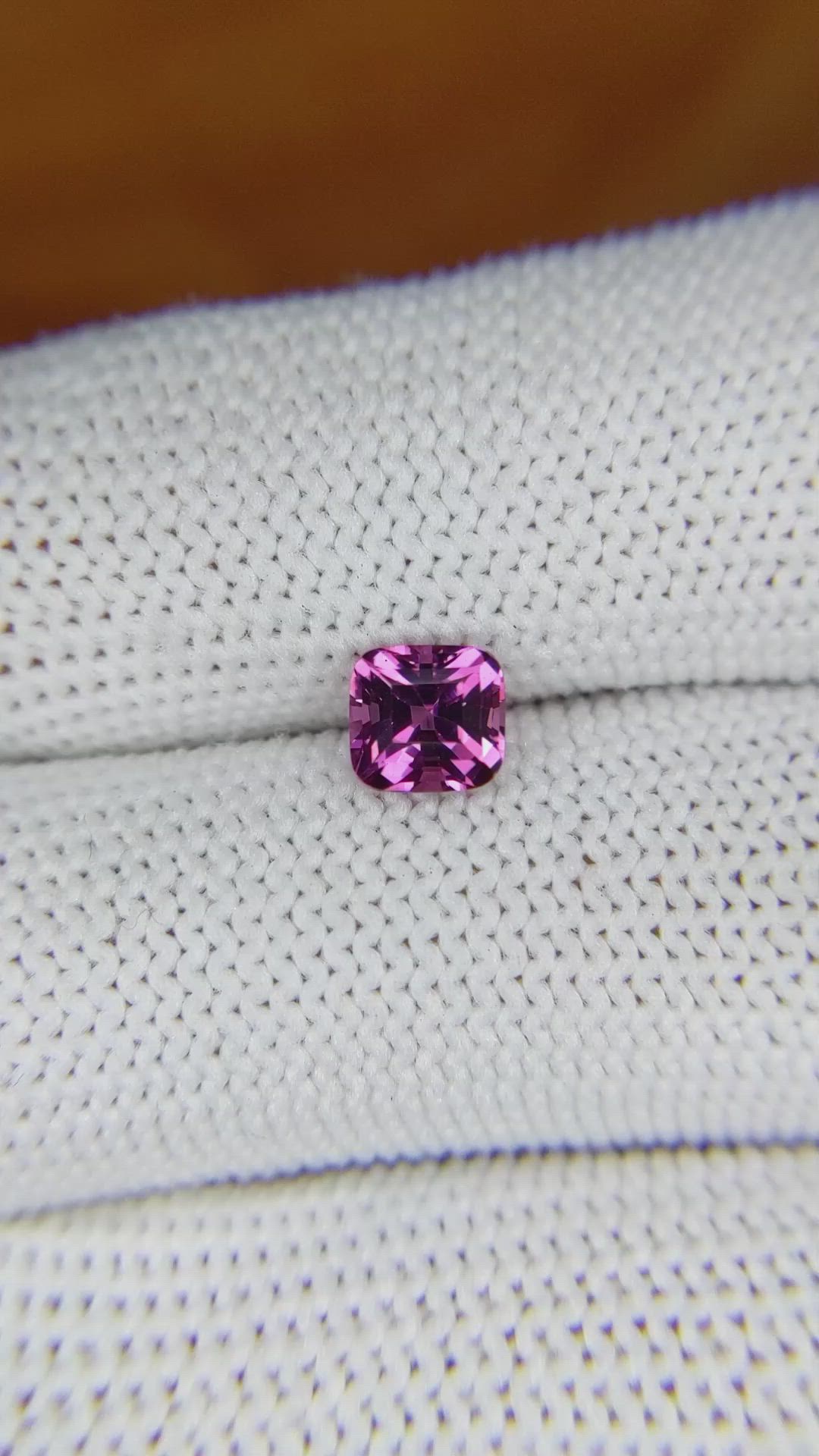 1.06 Ct. Rhodolite Garnet from Ceylon (Sri Lanka) Size Video