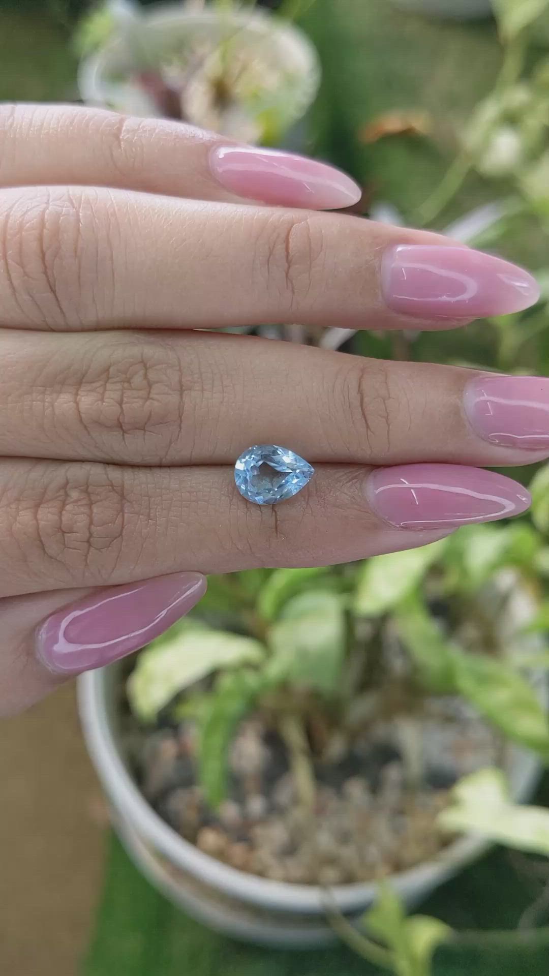 2.12 Ct. Topaz from Brazil Size Video