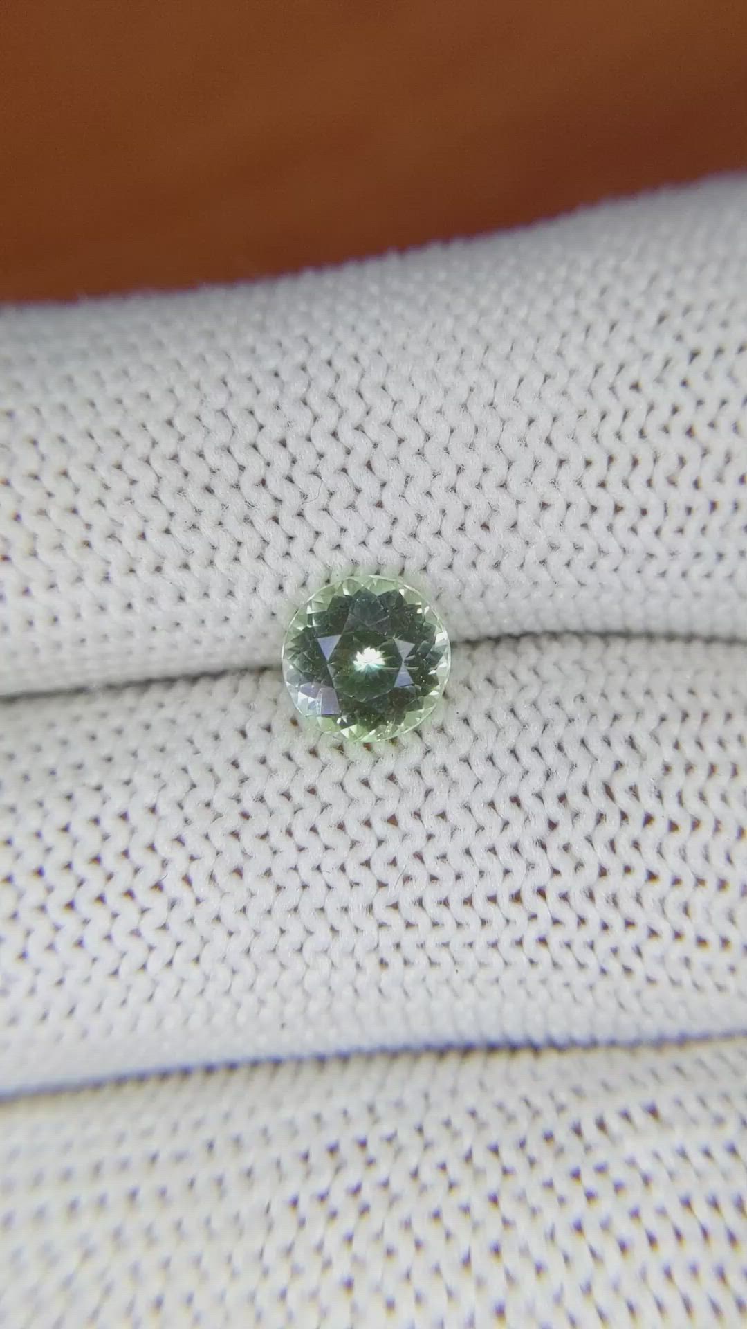 1.48 Ct. Chrysoberyl from Ceylon (Sri Lanka) Size Video