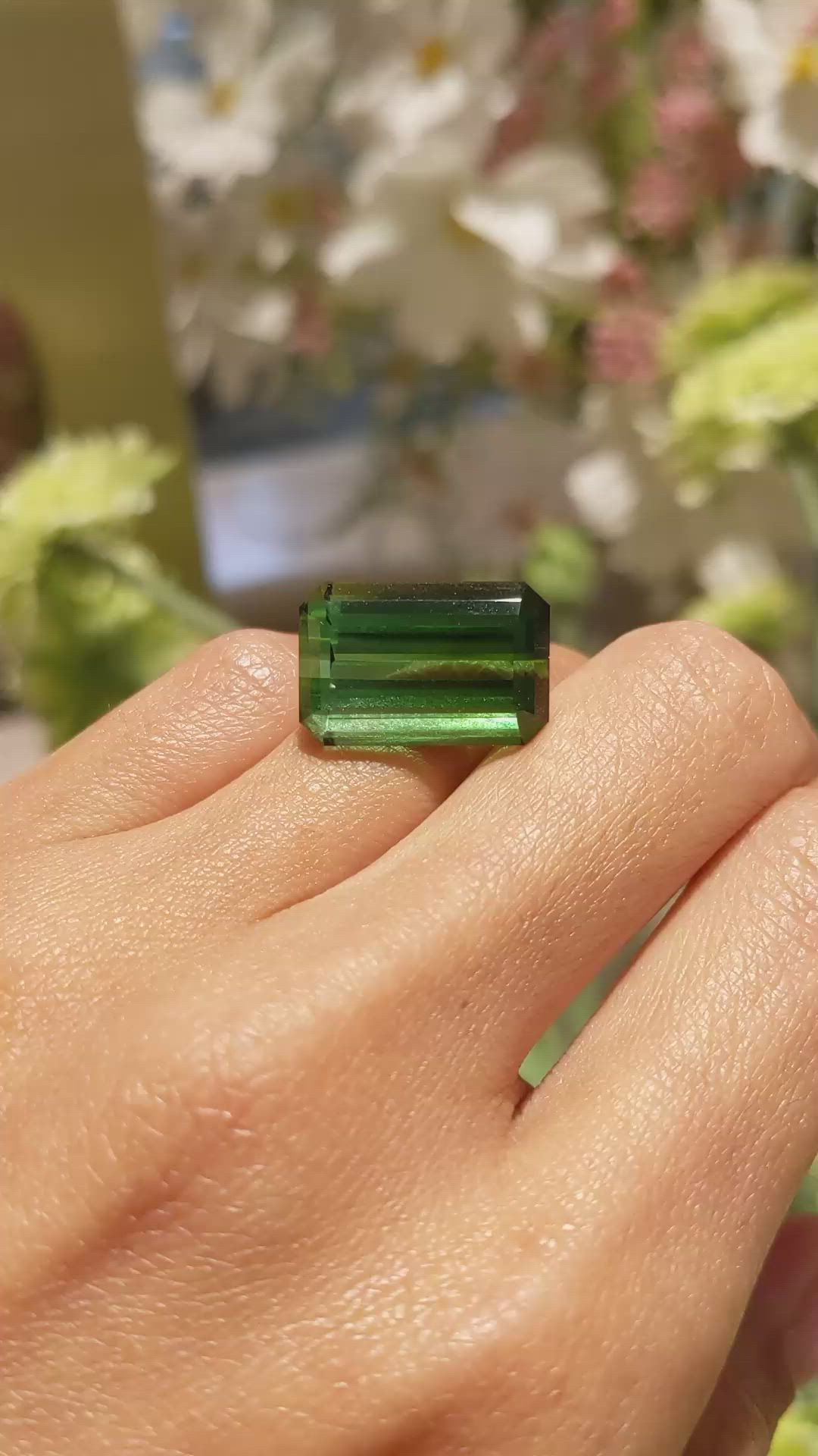 18.40 Ct. Tourmaline from Brazil Size Video
