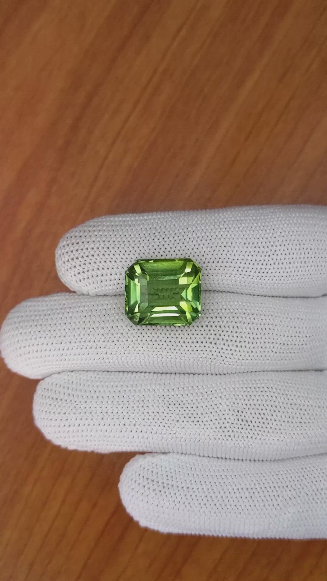 13.94 Ct. Prasiolite from Madagascar Size Video
