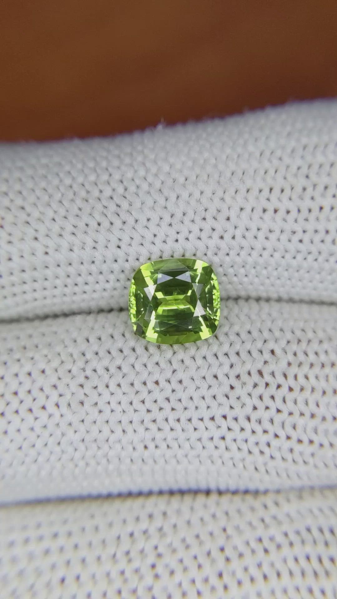 2.15 Ct. Chrysoberyl from Ceylon (Sri Lanka) Size Video