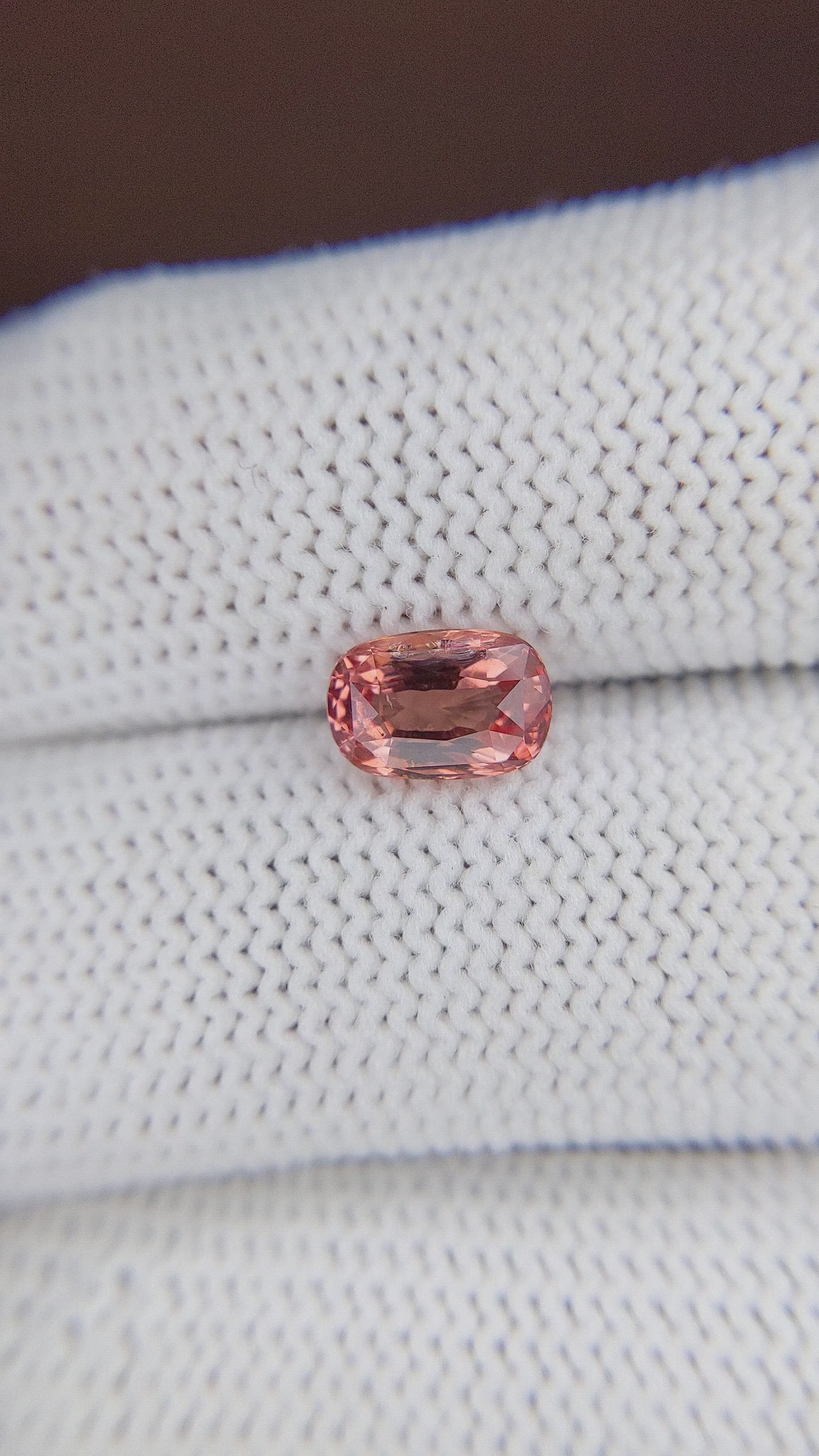 1.59 Ct. Spinel from Burma (Myanmar) Size Video