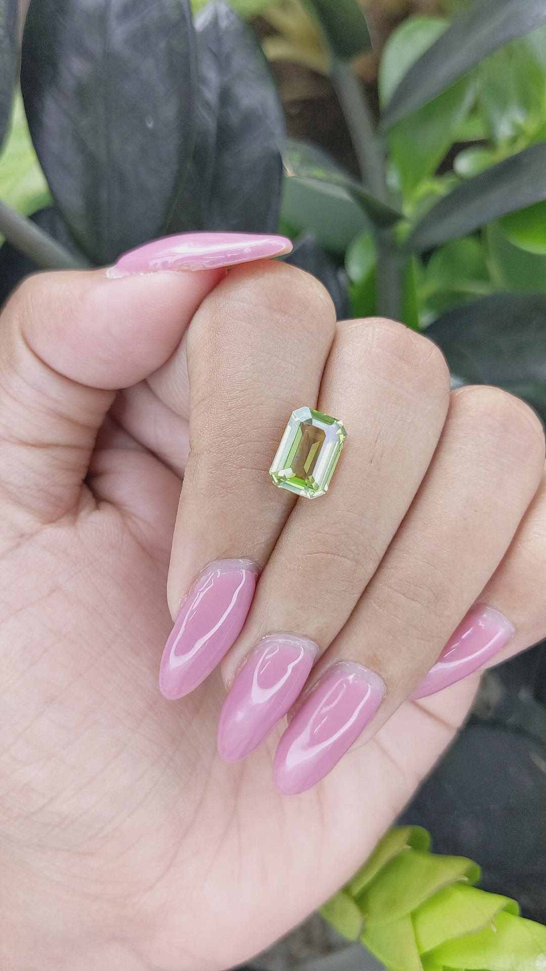 3.20 Ct. Chrysoberyl from Ceylon (Sri Lanka) Size Video