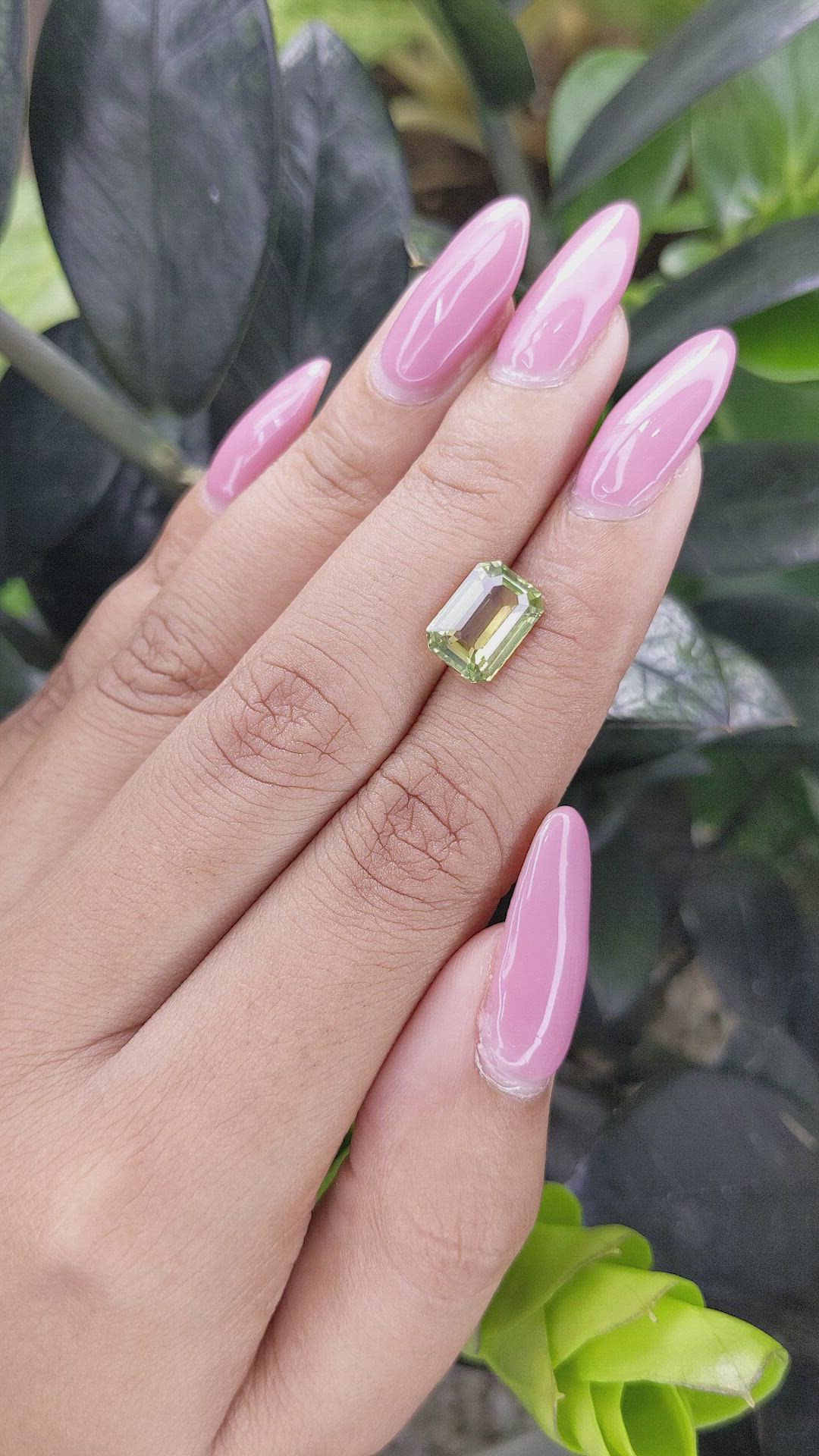 3.20 Ct. Chrysoberyl from Ceylon (Sri Lanka) Size Video