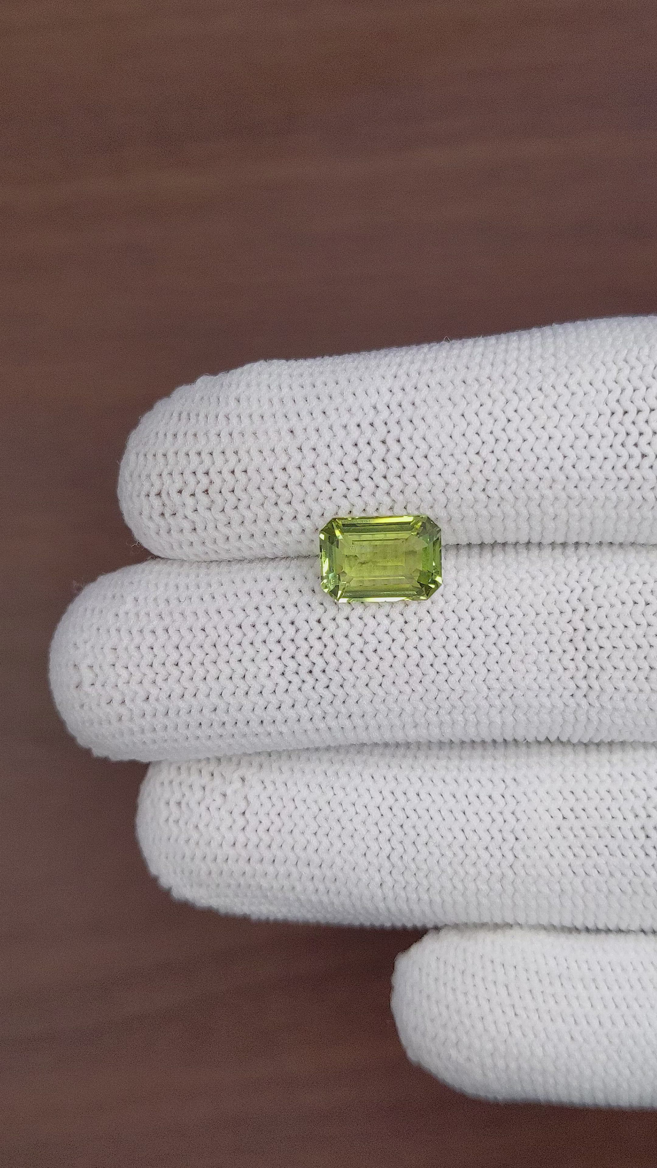3.20 Ct. Chrysoberyl from Ceylon (Sri Lanka) Size Video