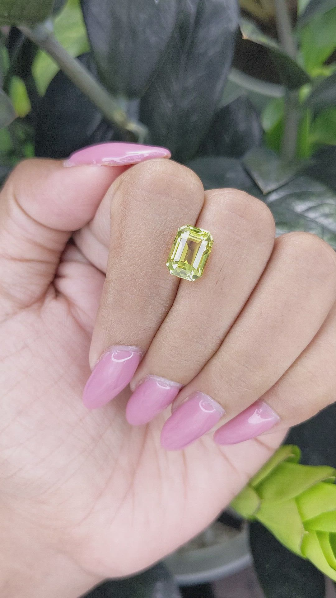 4.07 Ct. Chrysoberyl from Tanzania Size Video