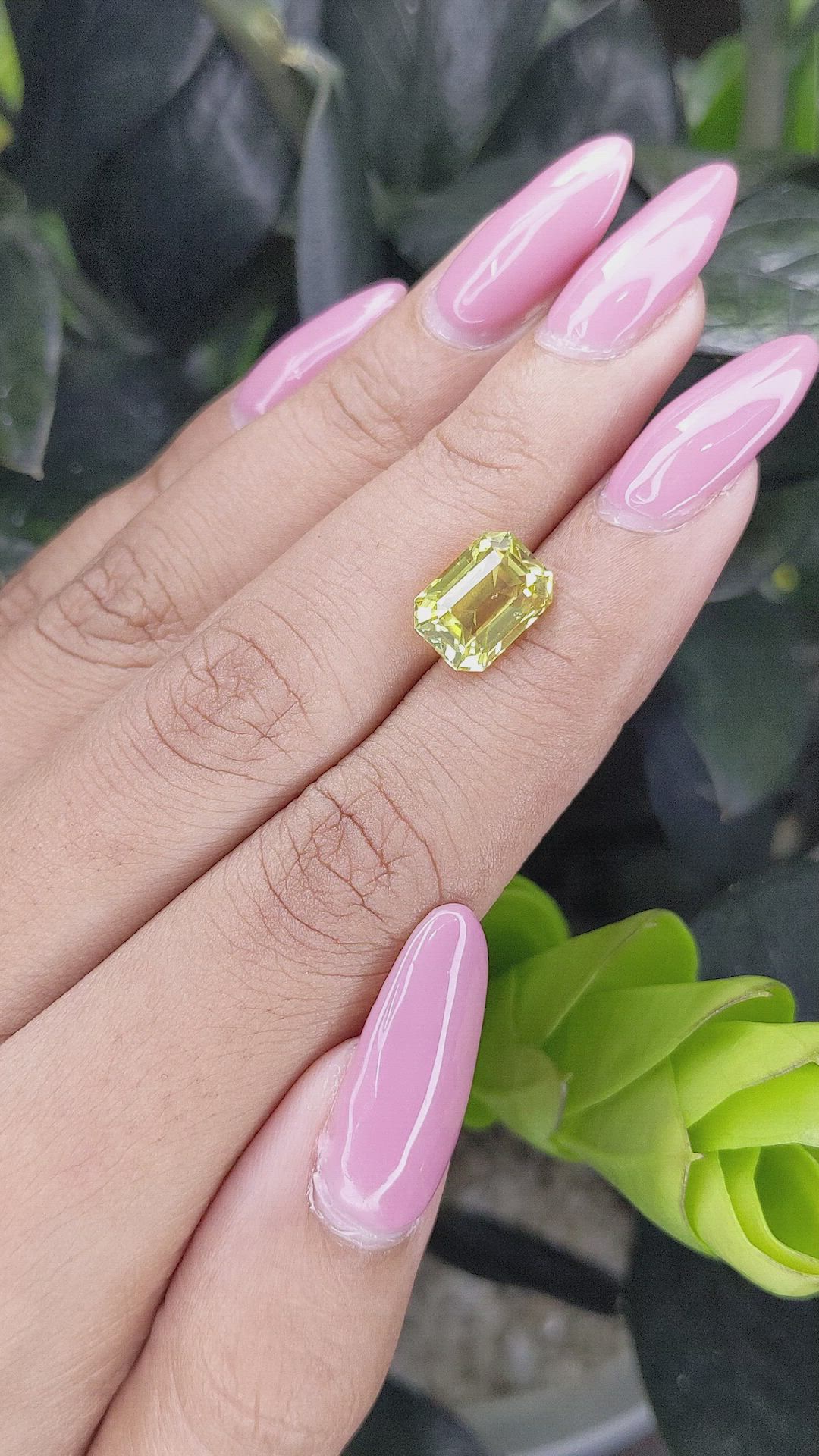 4.07 Ct. Chrysoberyl from Tanzania Size Video