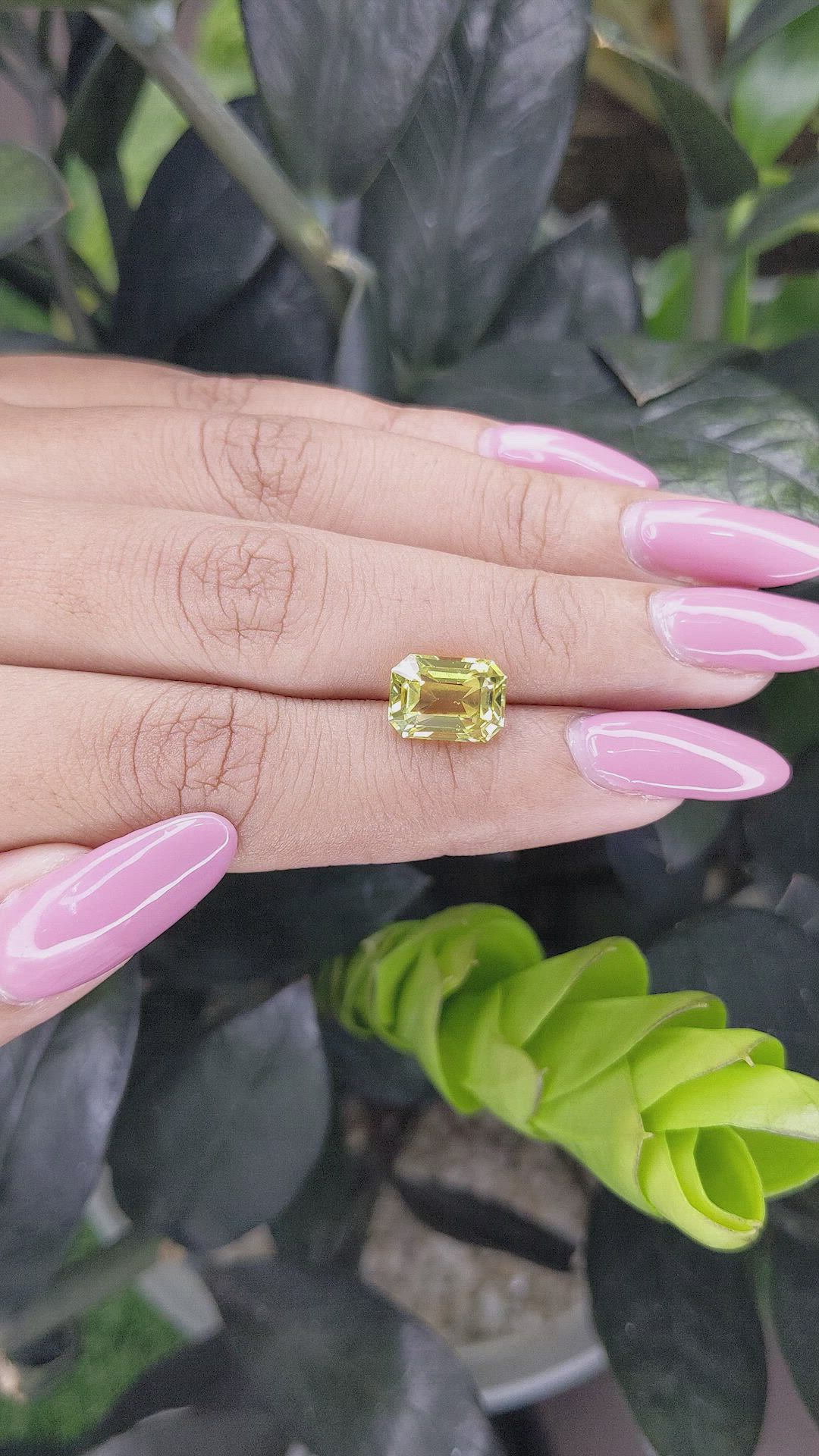 4.07 Ct. Chrysoberyl from Tanzania Size Video