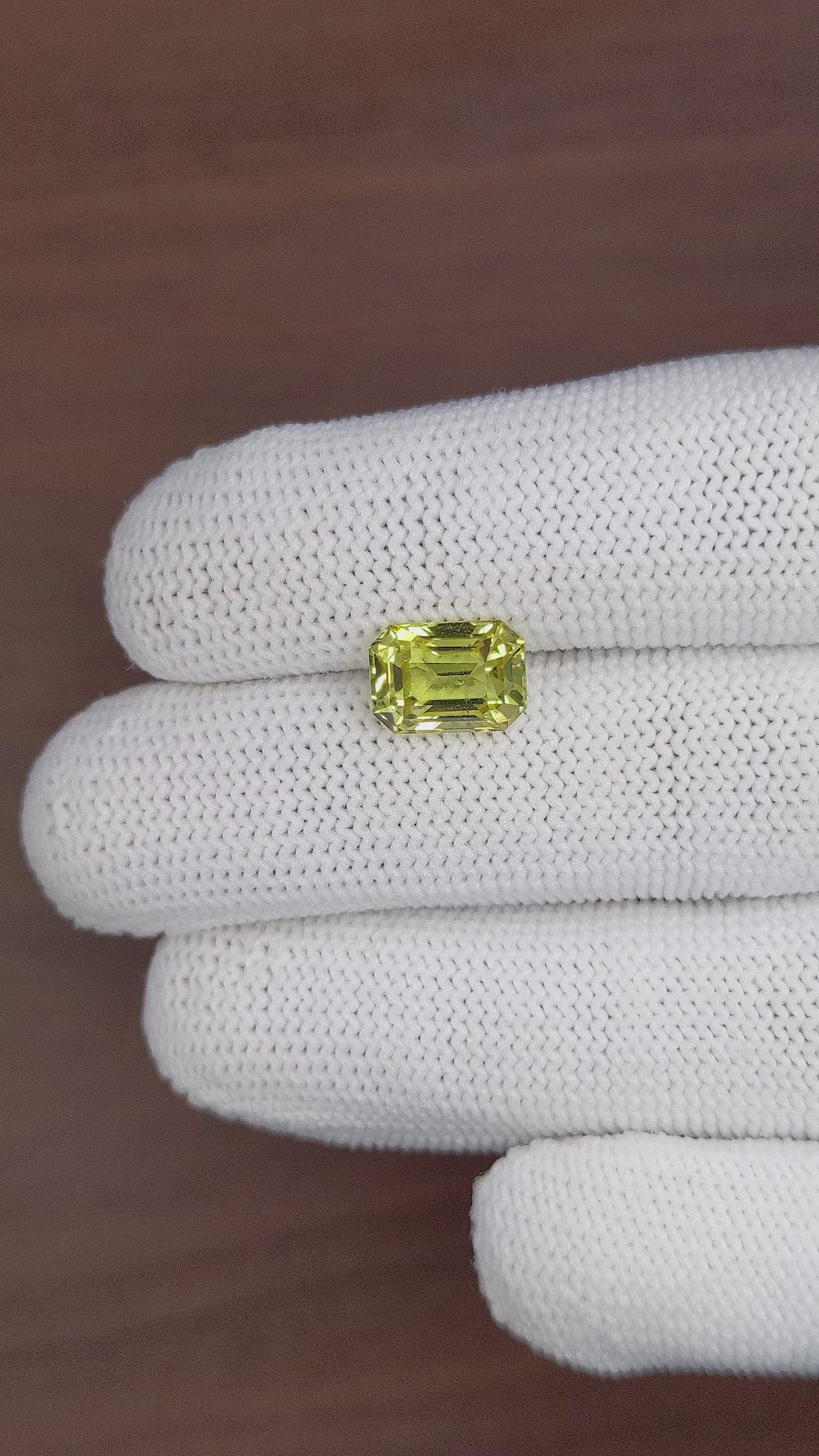 4.07 Ct. Chrysoberyl from Tanzania Size Video