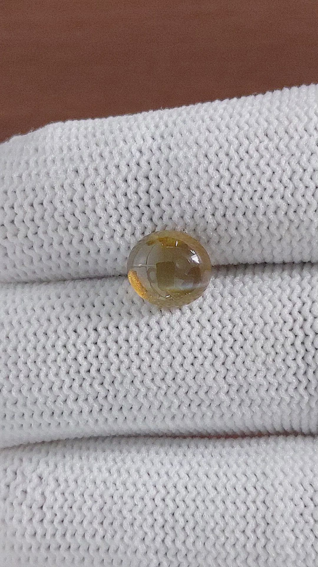 3.02 Ct. Cabochon Chrysoberyl from Tanzania Size Video