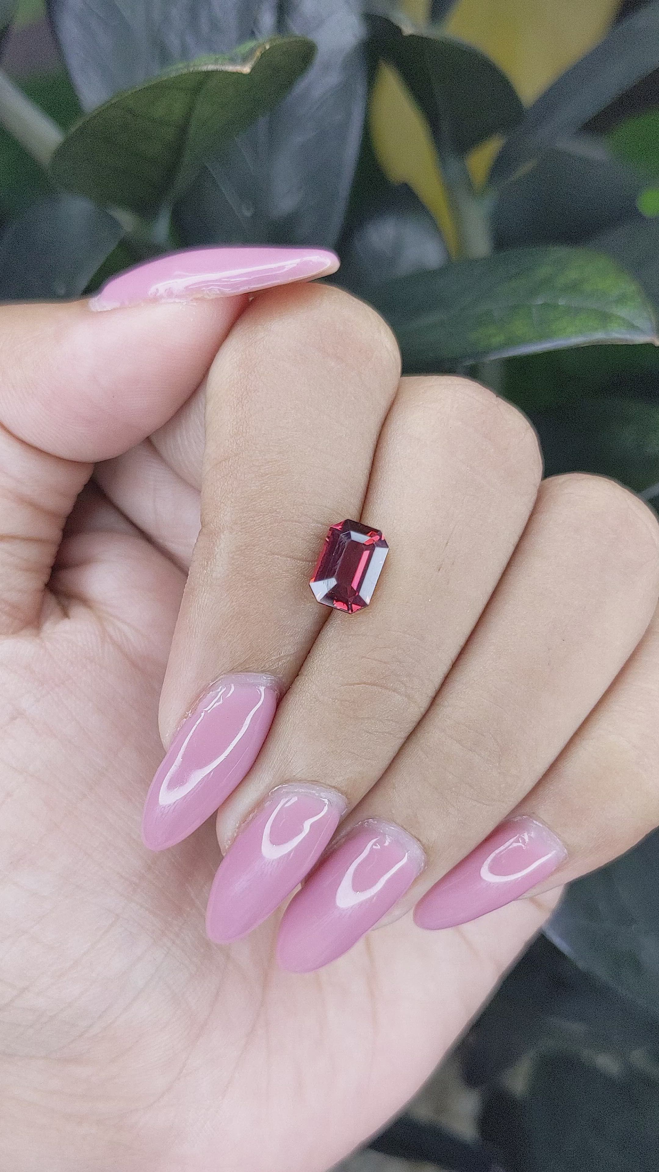 2.02 Ct. Garnet from Tanzania Size Video