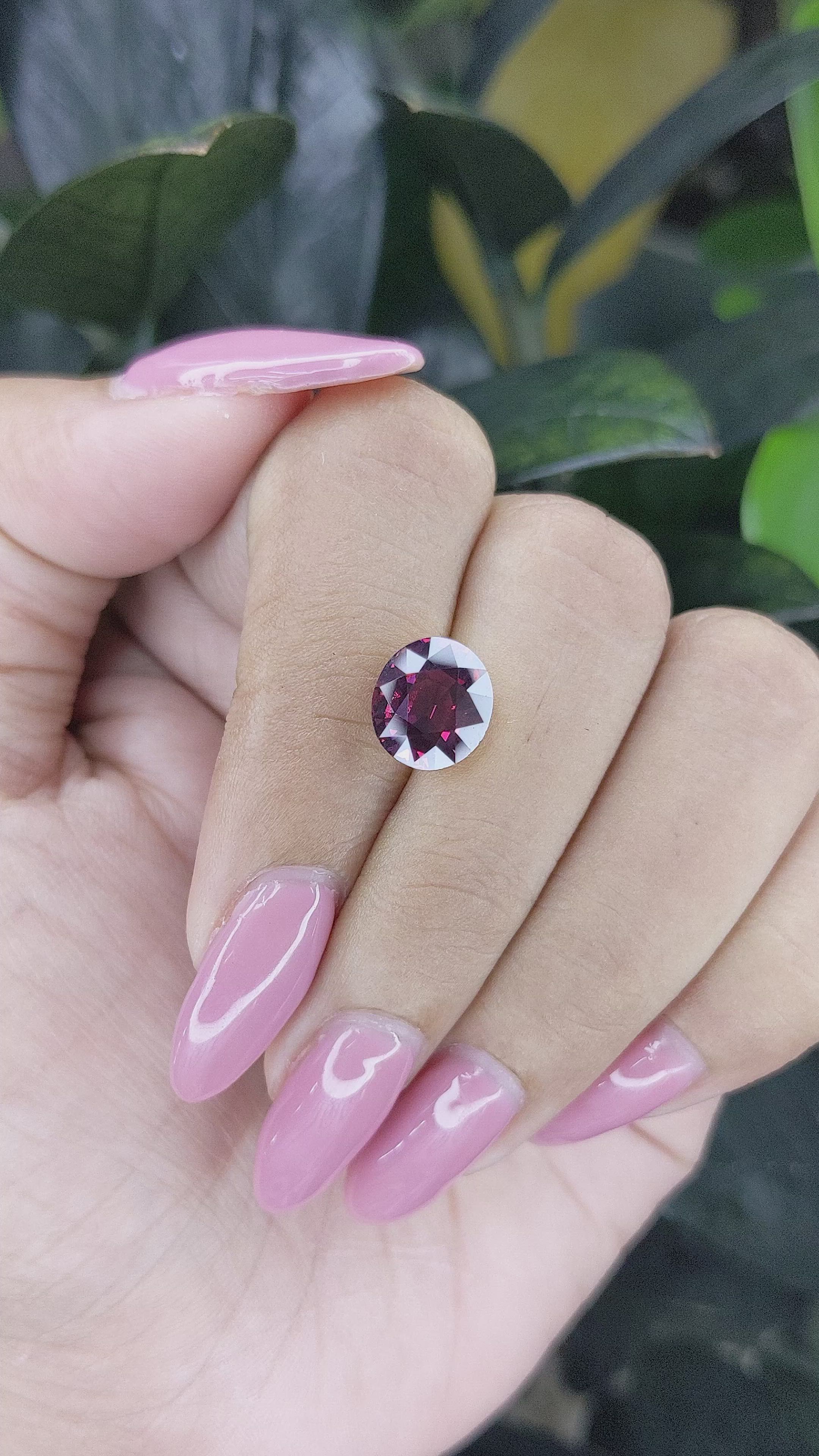 3.98 Ct. Garnet from Tanzania Size Video