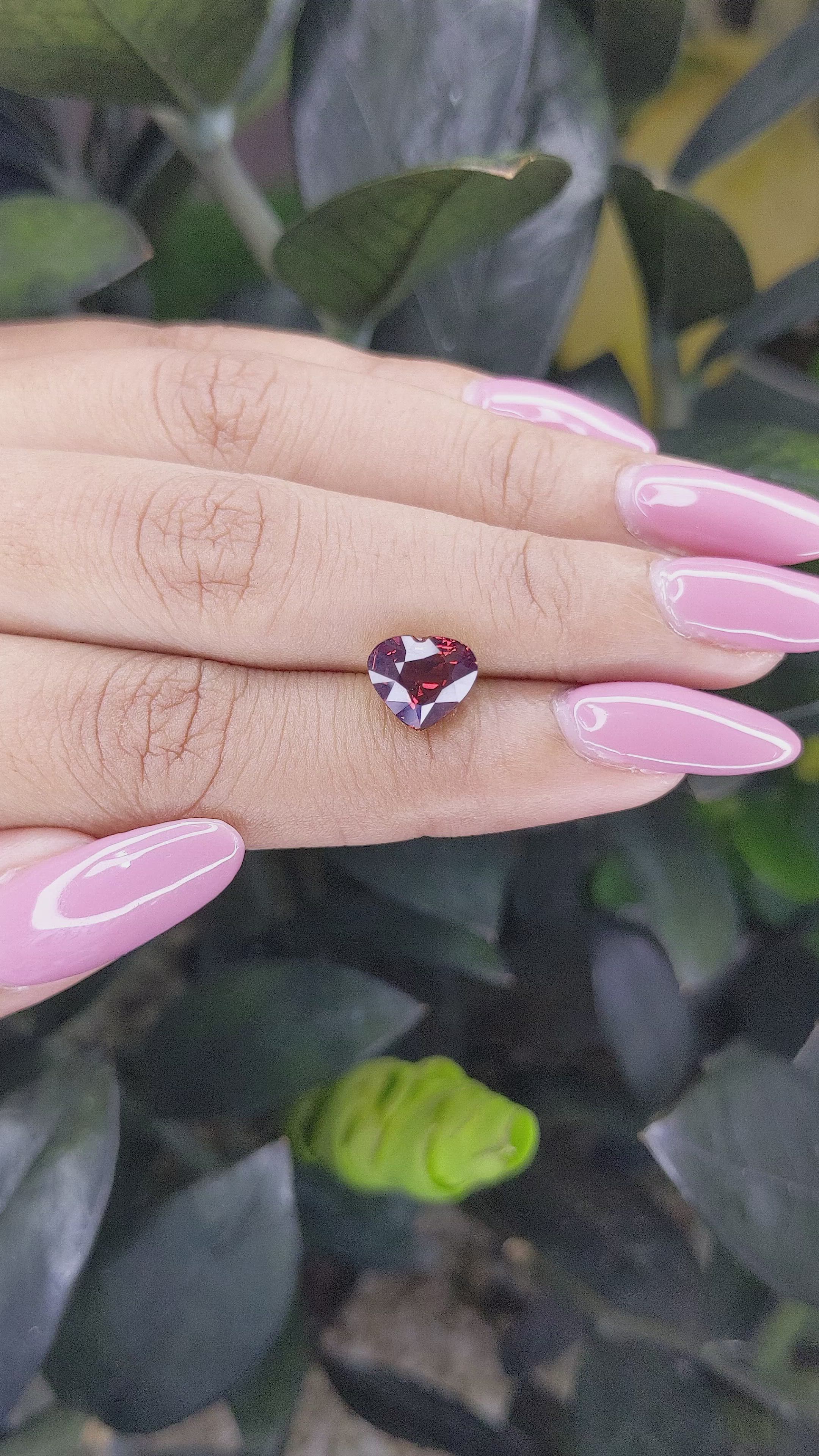 3.21 Ct. Garnet from Tanzania Size Video