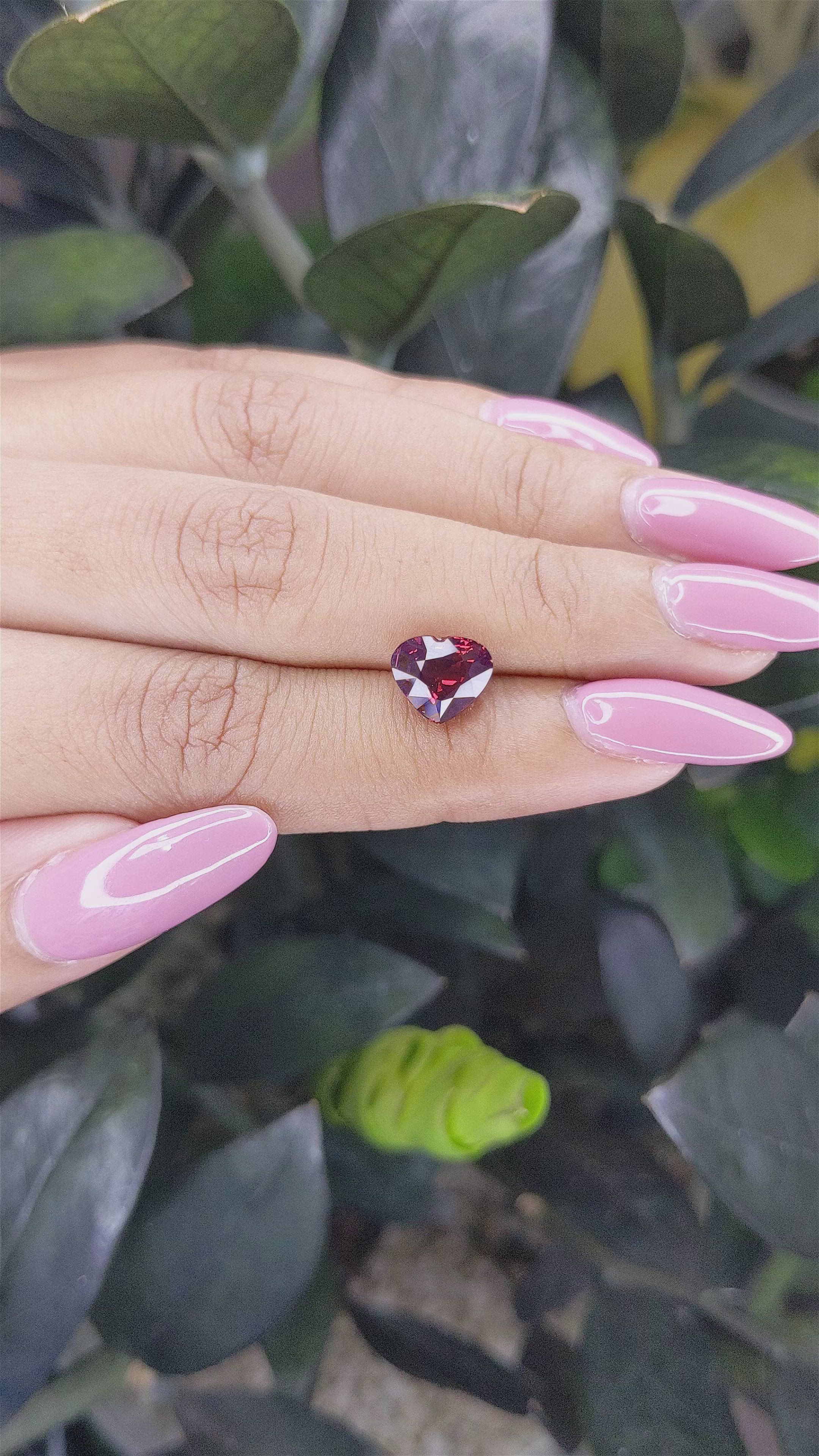 3.21 Ct. Garnet from Tanzania Size Video