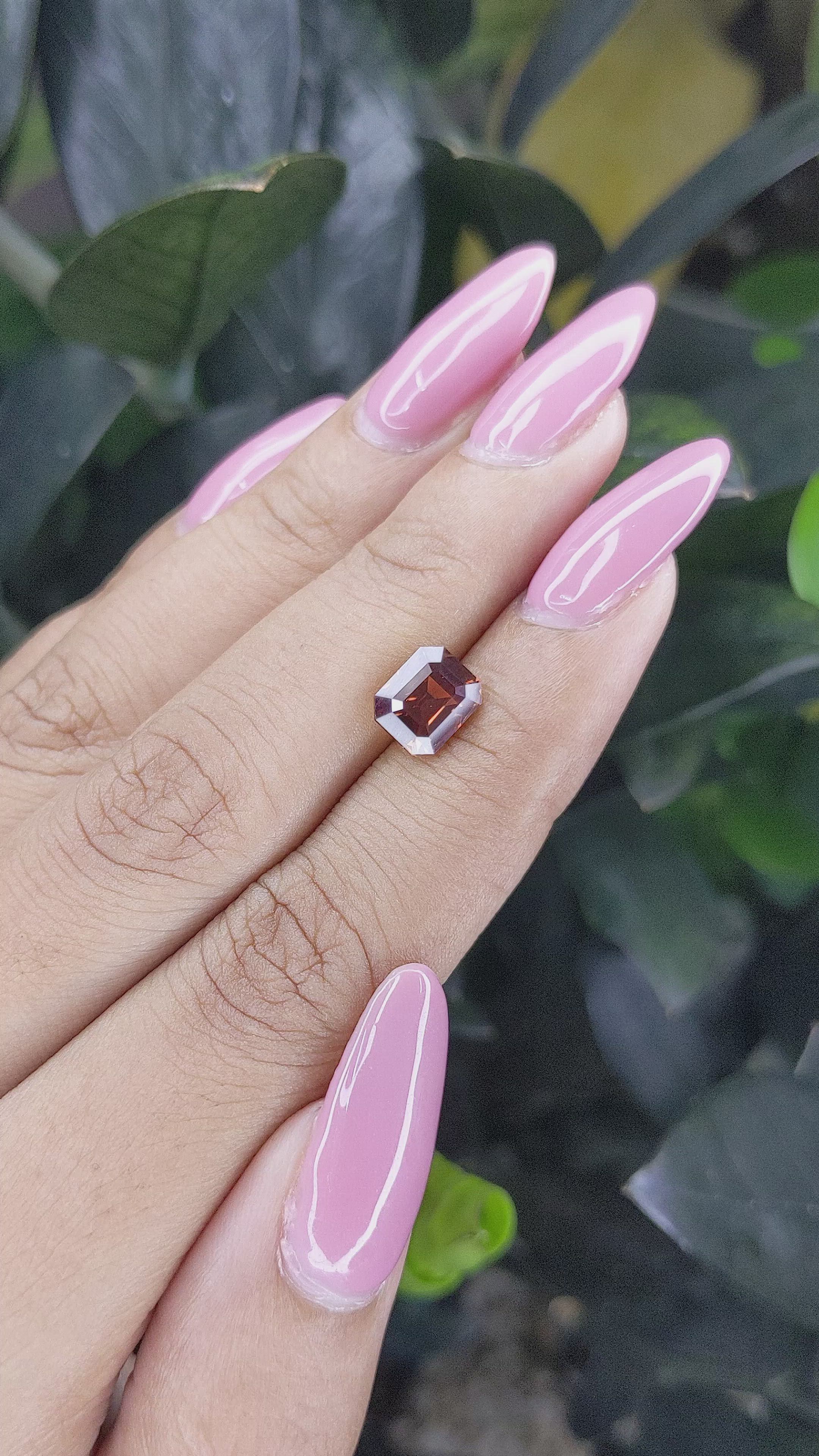 2.30 Ct. Garnet from Tanzania Size Video