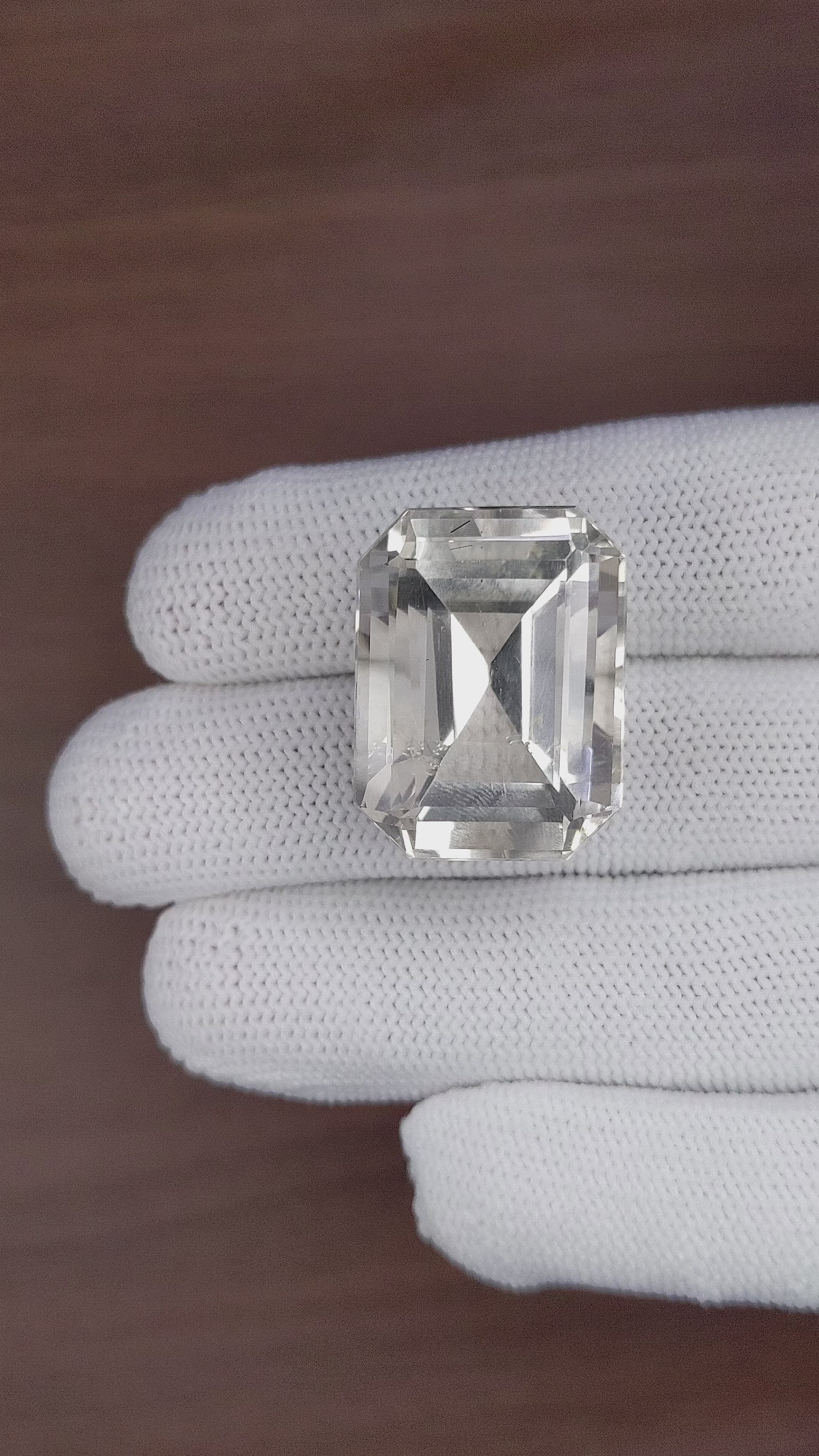 49.46 Ct. Quartz from Madagascar Size Video