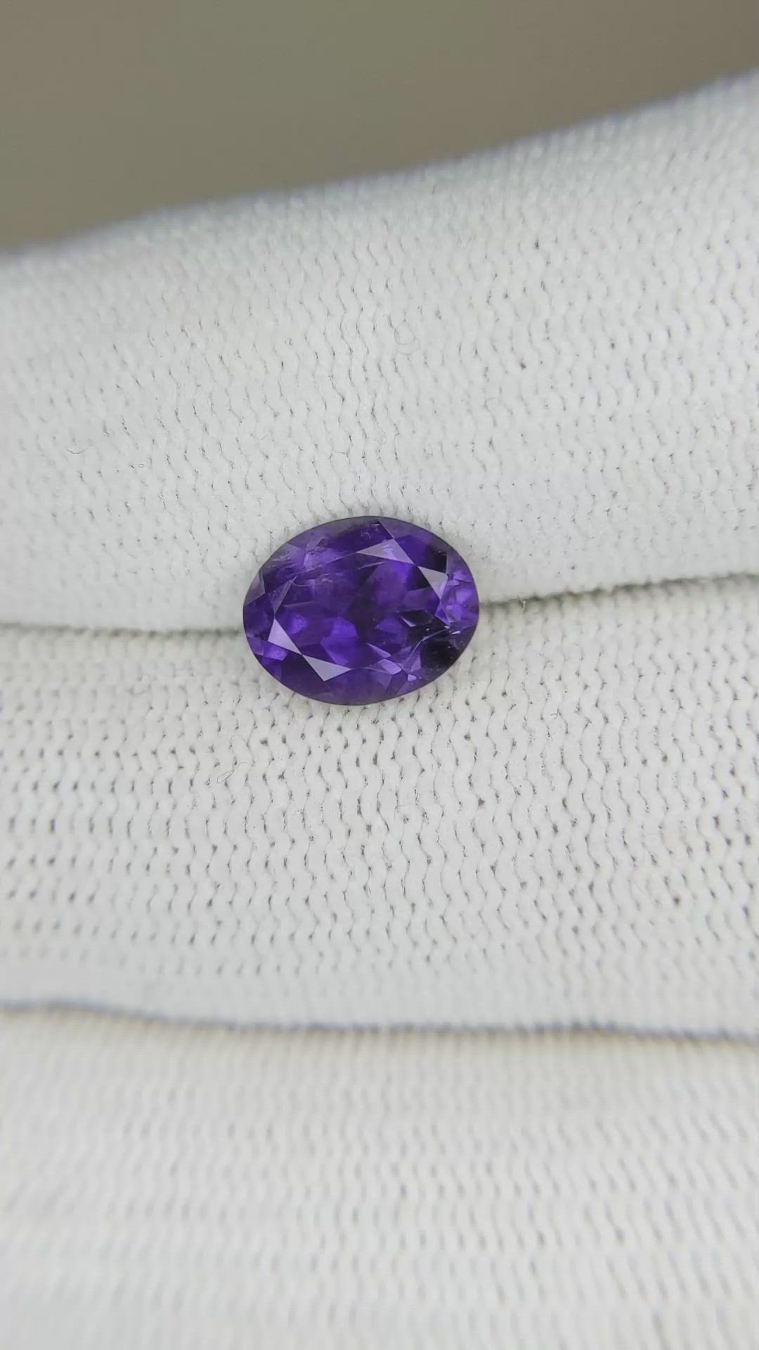 1.61 Ct. Iolite from Madagascar Size Video