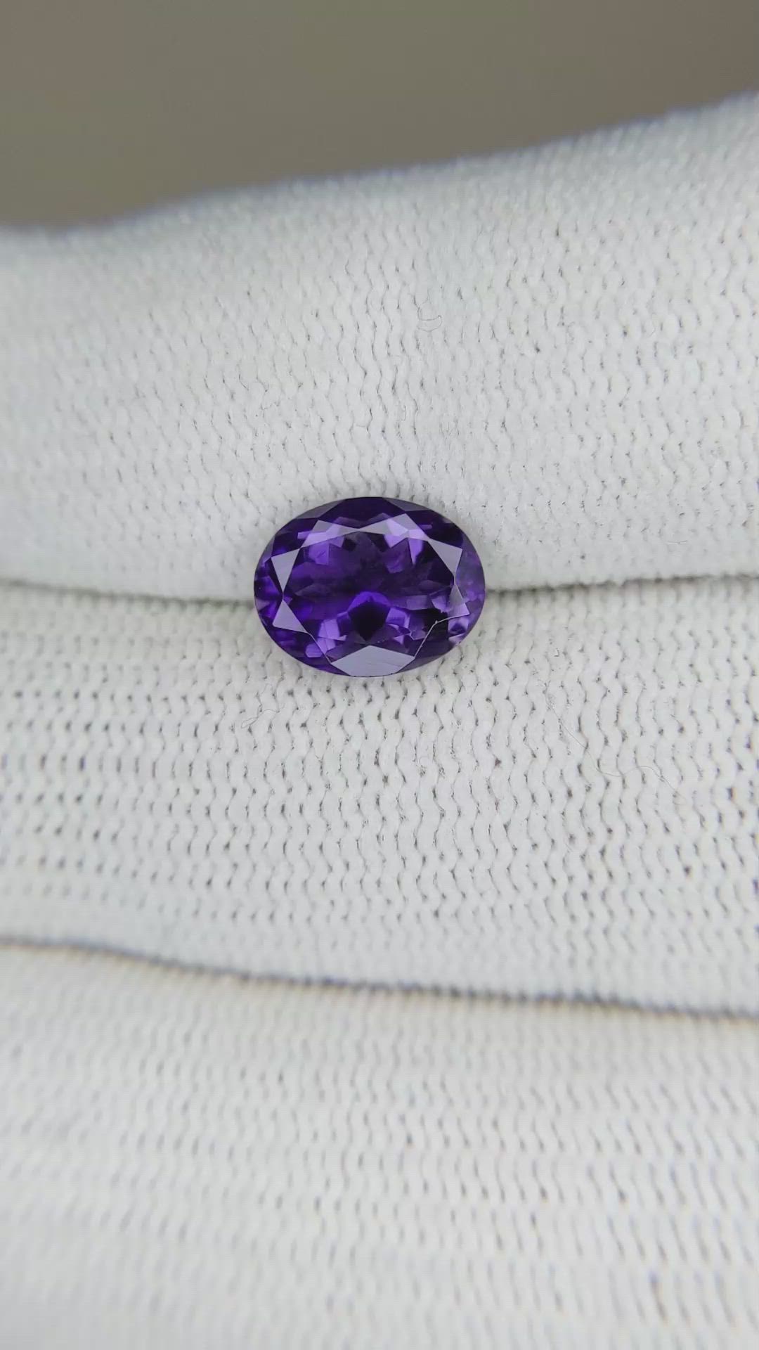 1.64 Ct. Iolite from Madagascar Size Video