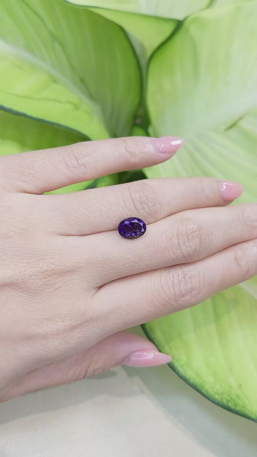 1.64 Ct. Iolite from Madagascar Size Video