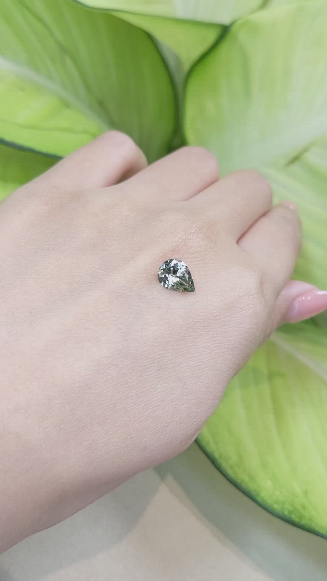 1.69 Ct. Tanzanite from Tanzania Size Video