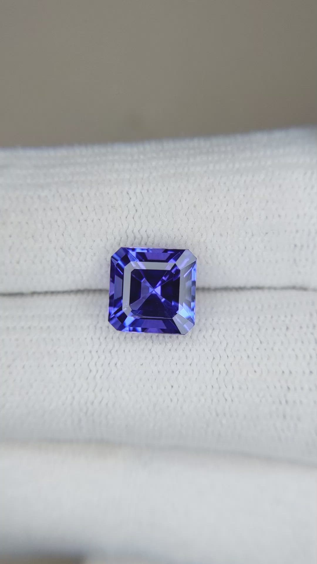 2.90 Ct. Tanzanite from Tanzania Size Video