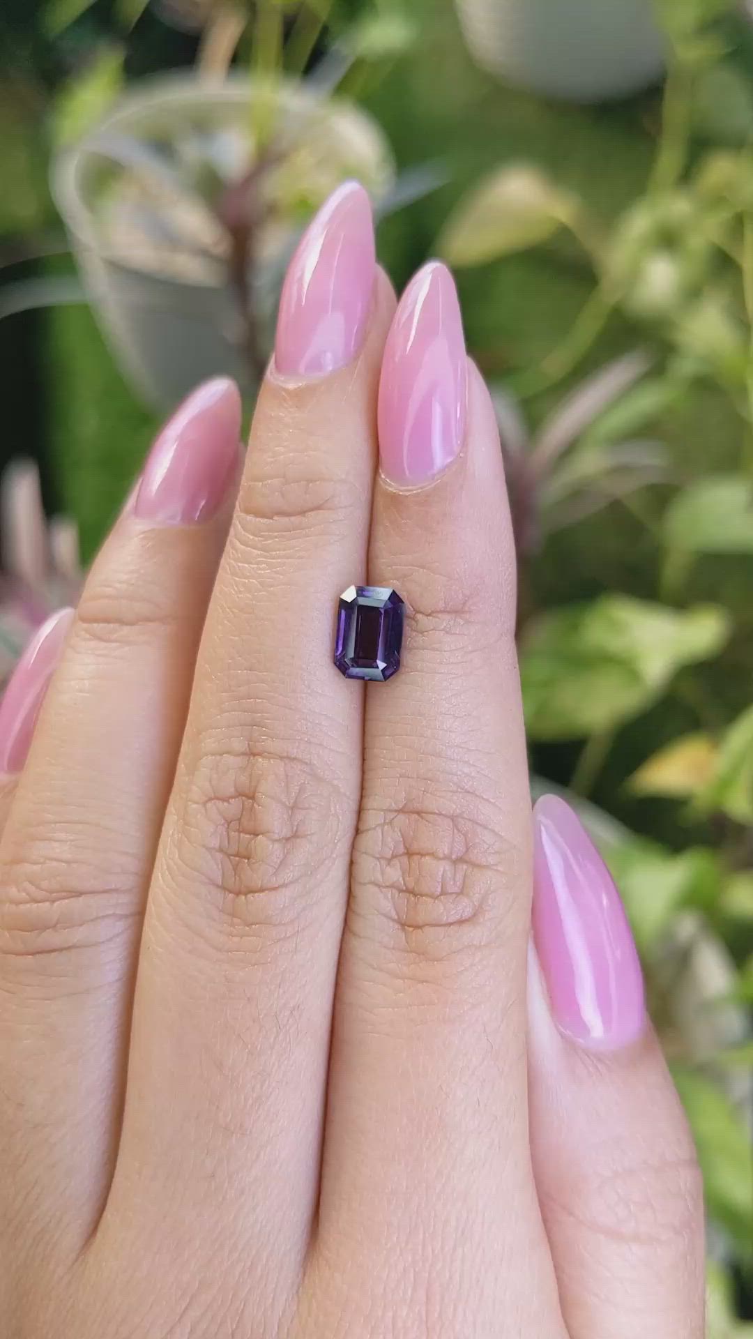 1.77 Ct. Spinel from Ceylon (Sri Lanka) Size Video