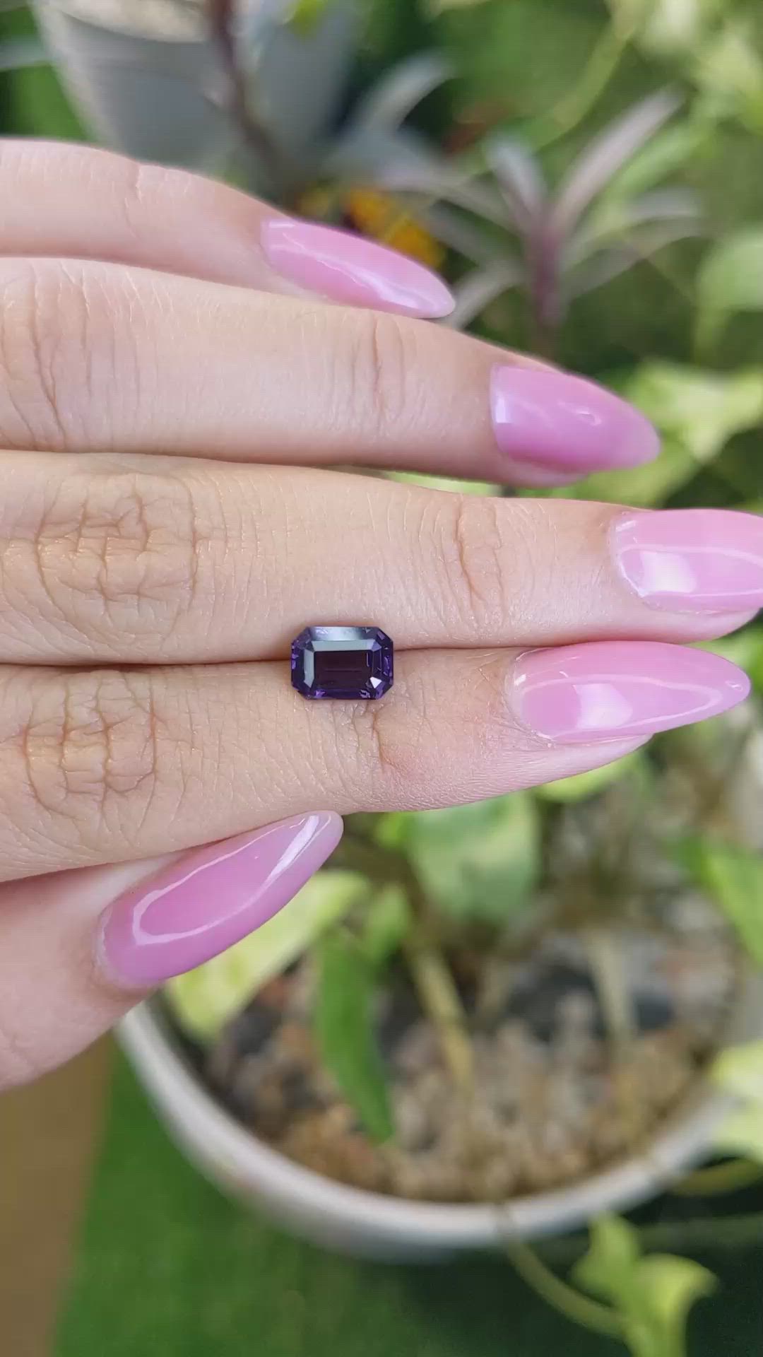 1.77 Ct. Spinel from Ceylon (Sri Lanka) Size Video