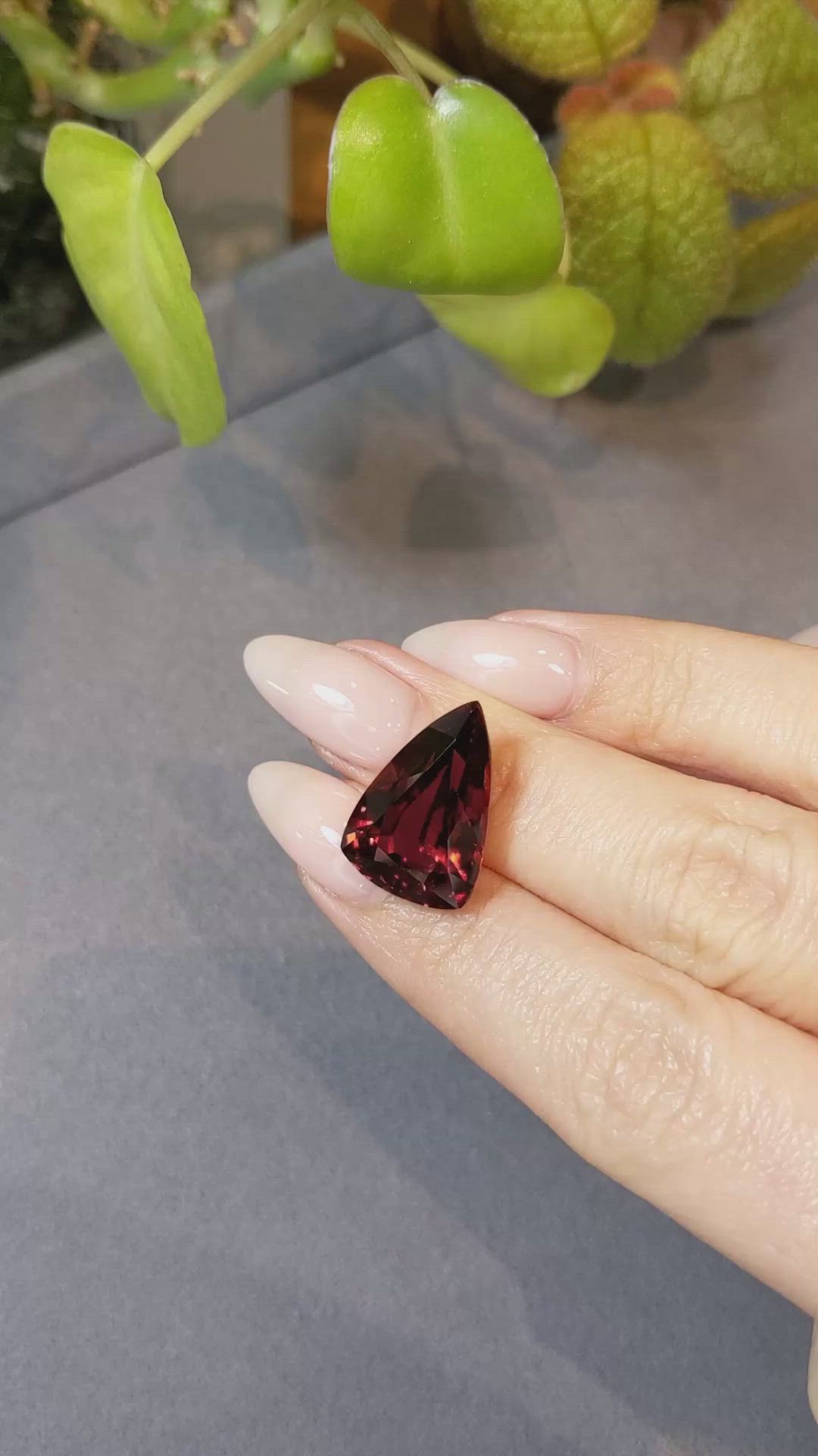 14.95 Ct. Spessartite Garnet from Namibia Size Video