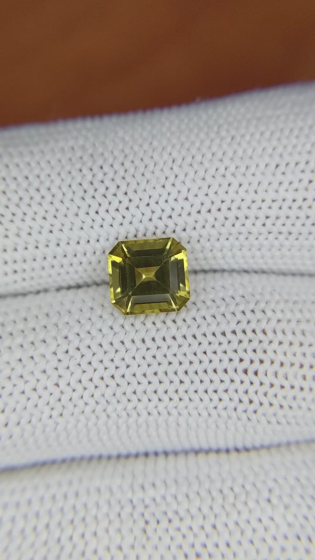 1.88 Ct. Sinhalite from Ceylon (Sri Lanka) Size Video