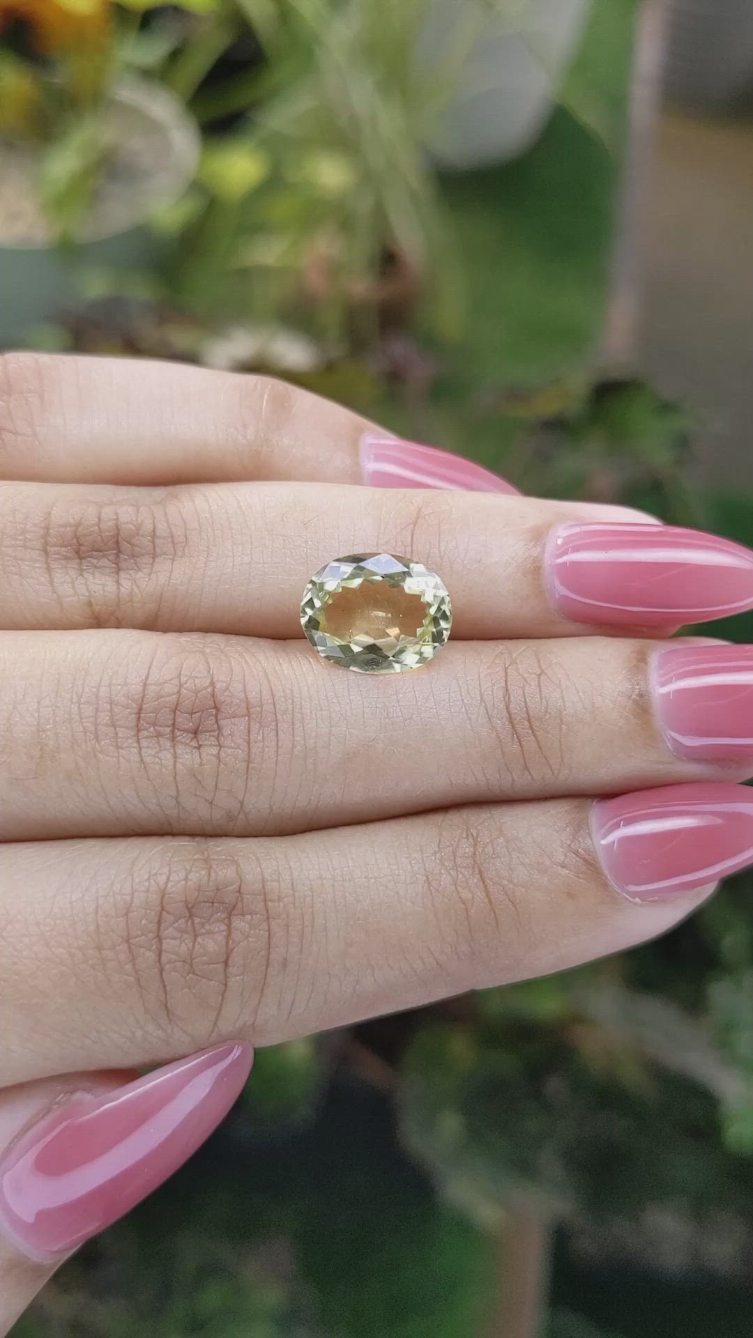 3.79 Ct. Sinhalite from Ceylon (Sri Lanka) Size Video