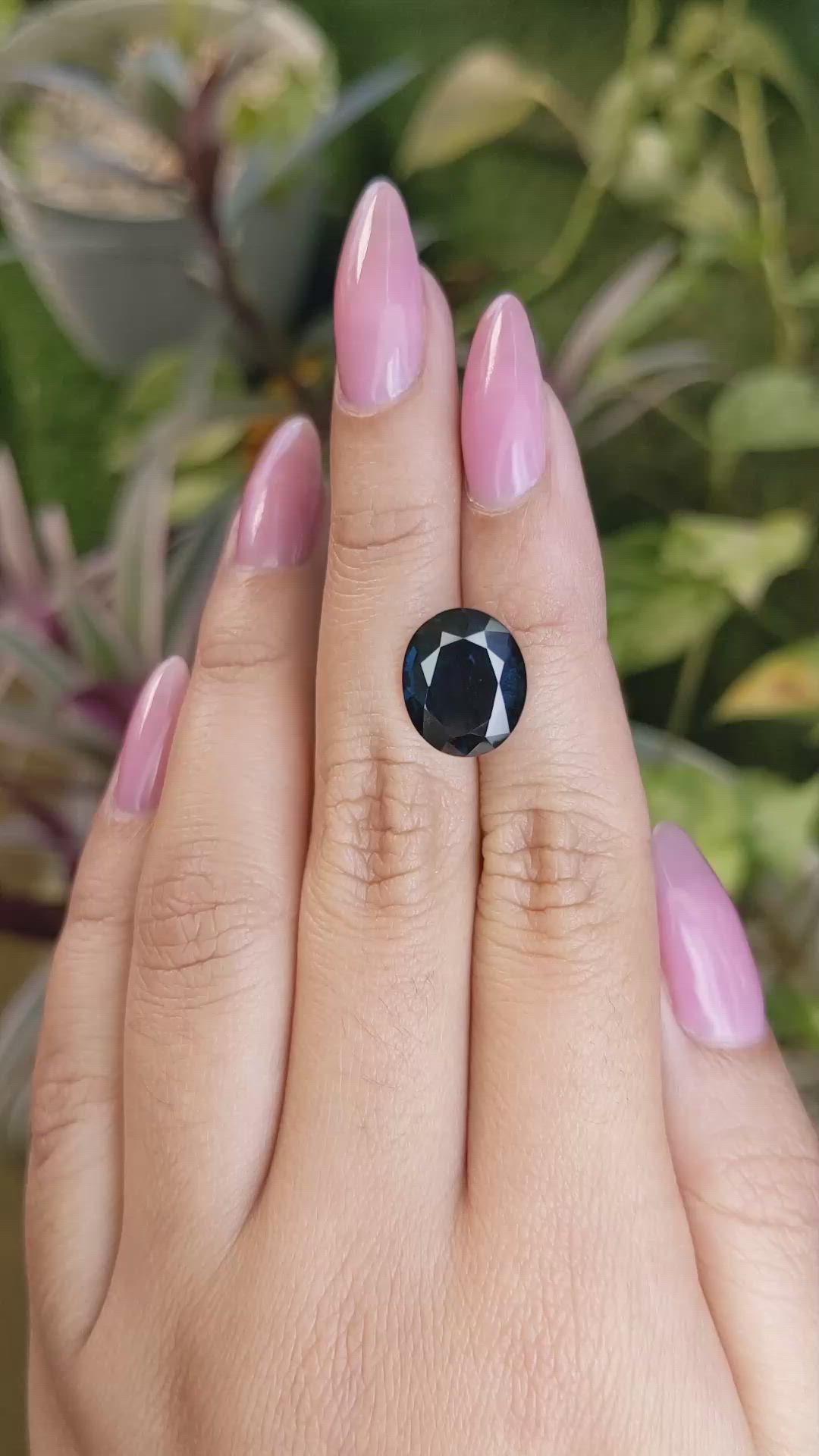 7.27 Ct. Spinel from Ceylon (Sri Lanka) Size Video