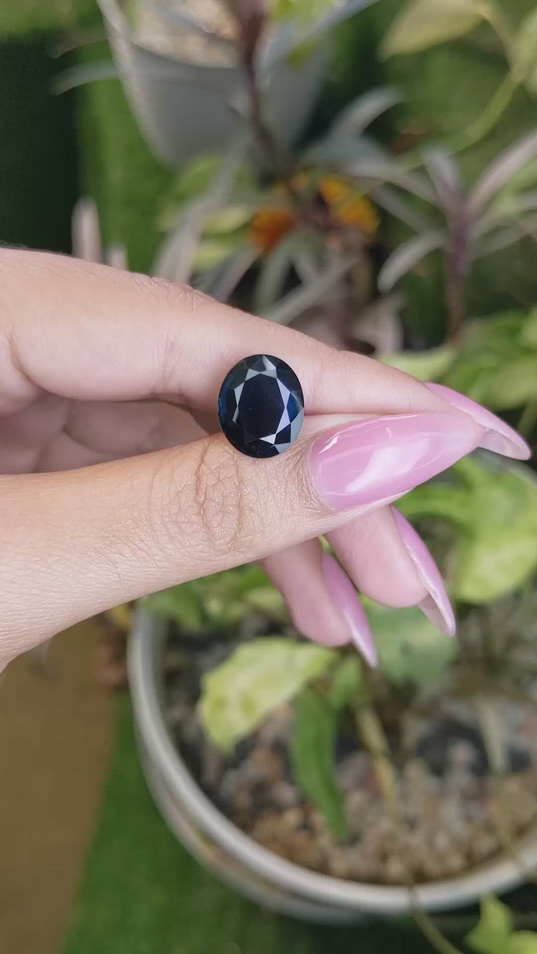 7.27 Ct. Spinel from Ceylon (Sri Lanka) Size Video