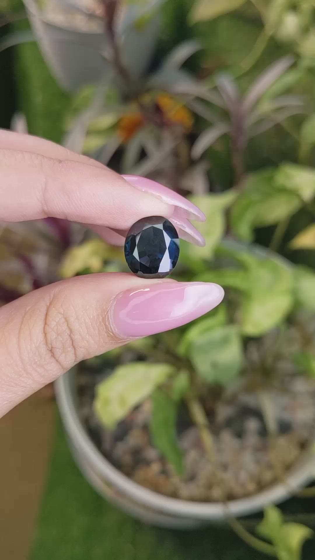 7.27 Ct. Spinel from Ceylon (Sri Lanka) Size Video