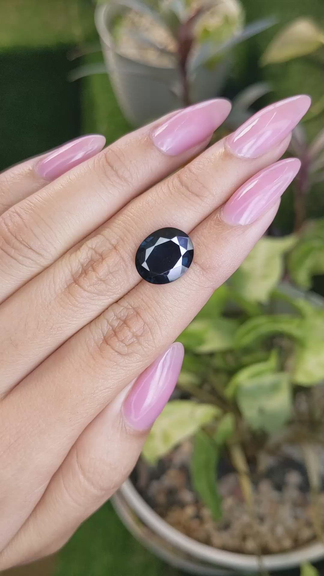 7.27 Ct. Spinel from Ceylon (Sri Lanka) Size Video