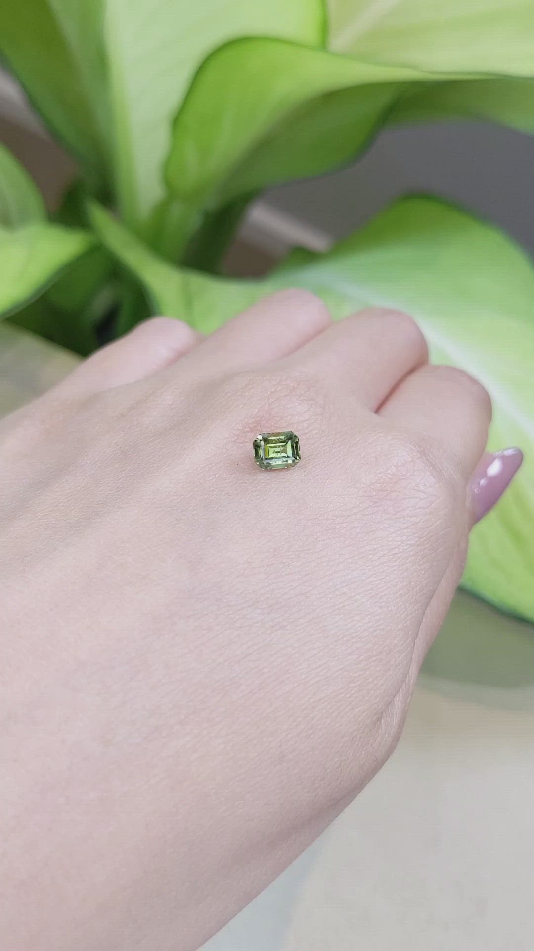 1.08 Ct. Andradite Garnet from Russia Size Video