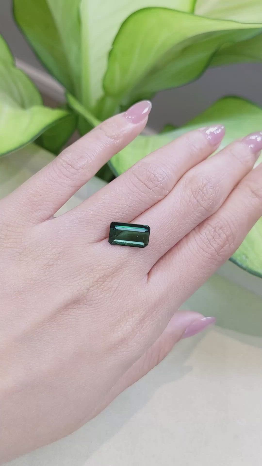 4.06 Ct. Tourmaline from Madagascar Size Video