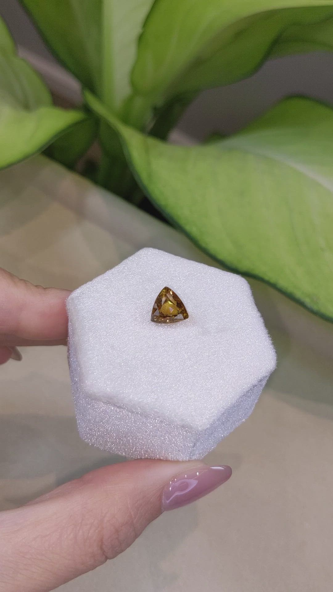 2.90 Ct. Sphene (Titanite) from Madagascar Size Video