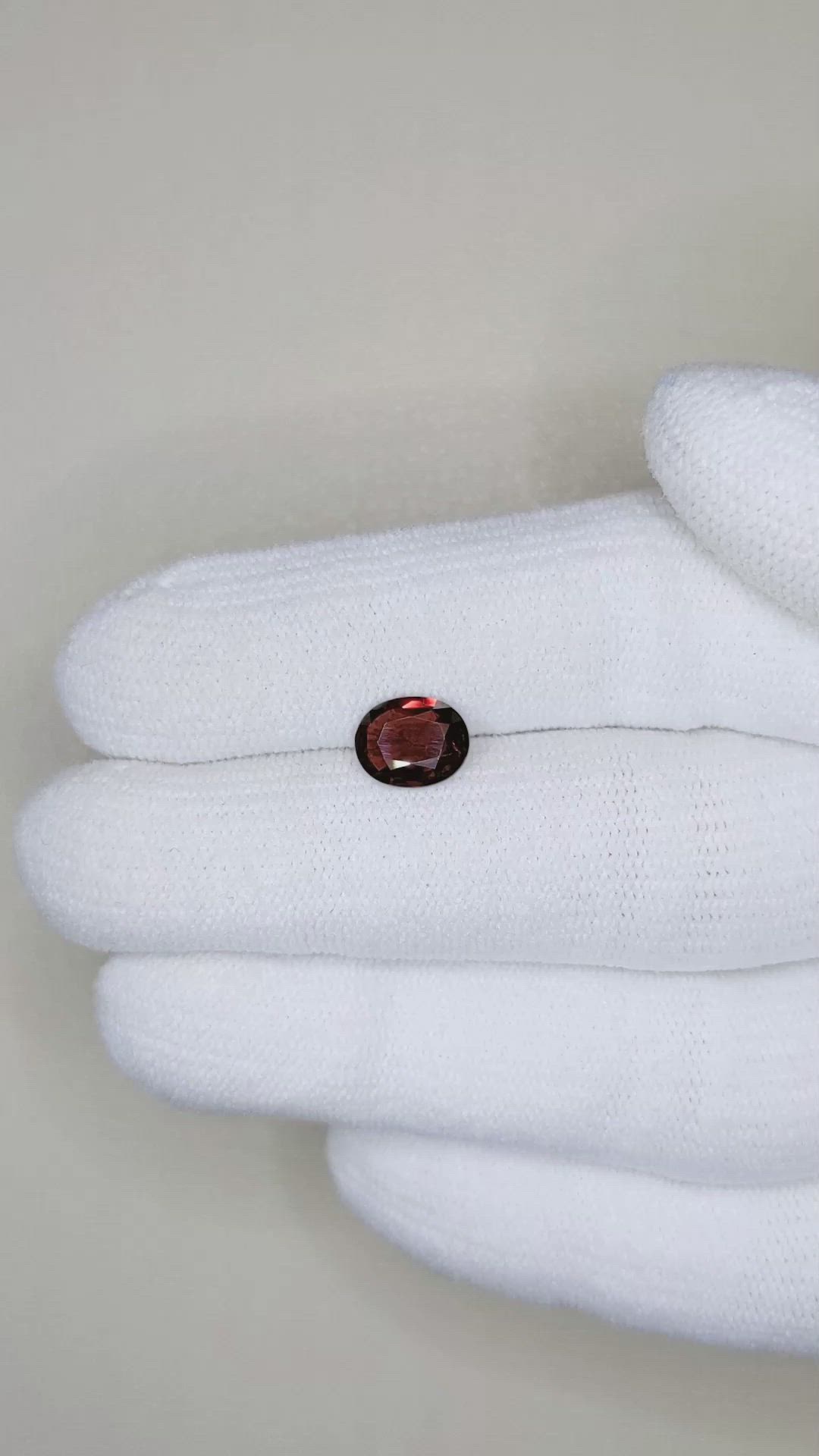 1.22 Ct. Spinel from Burma (Myanmar) Size Video