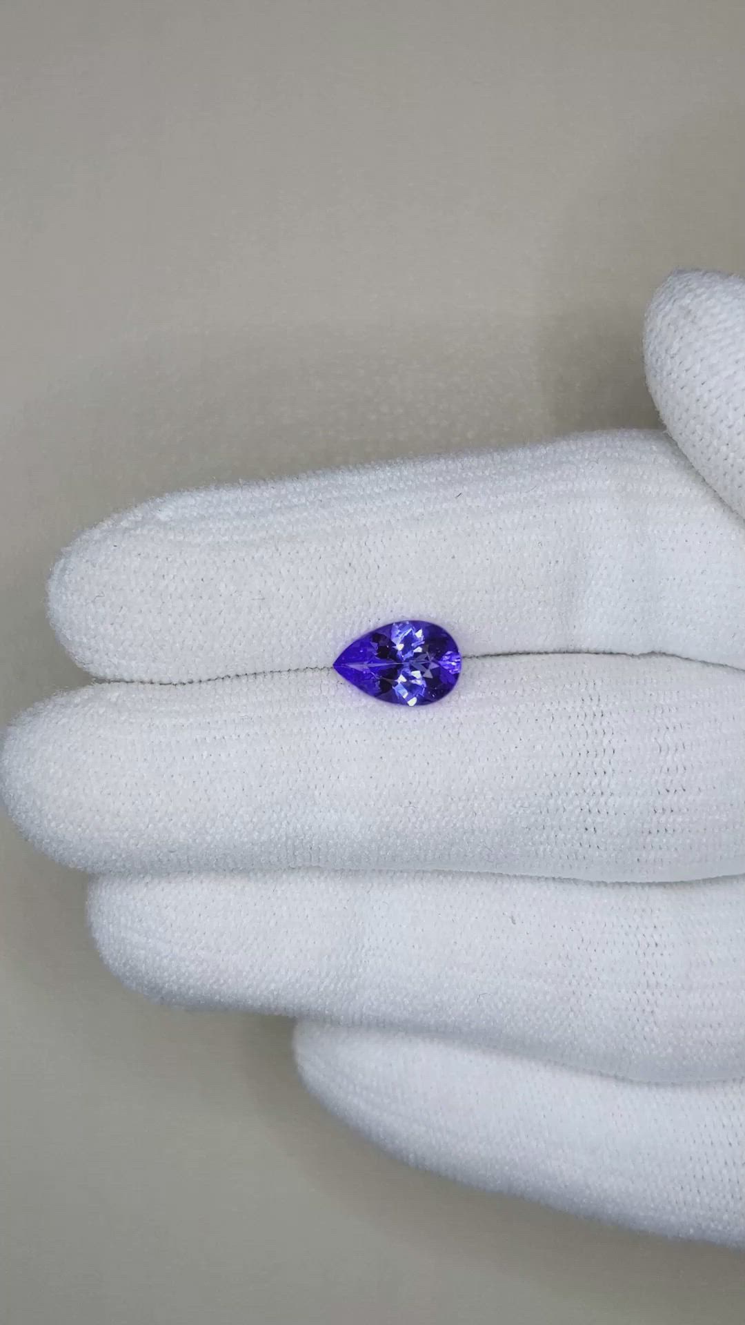 1.36 Ct. Tanzanite from Tanzania Size Video