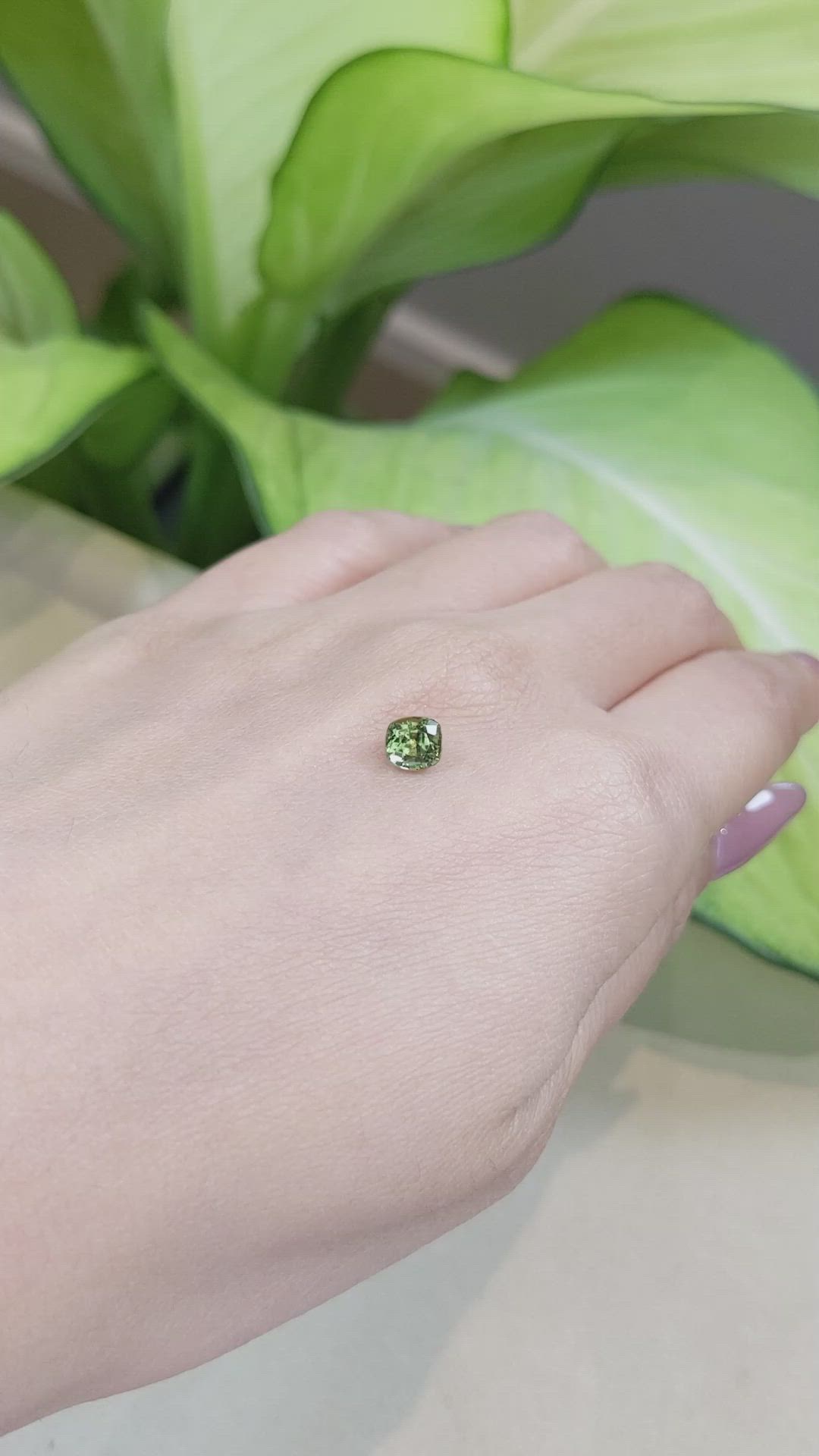 1.13 Ct. Alexandrite from Ceylon (Sri Lanka) Size Video