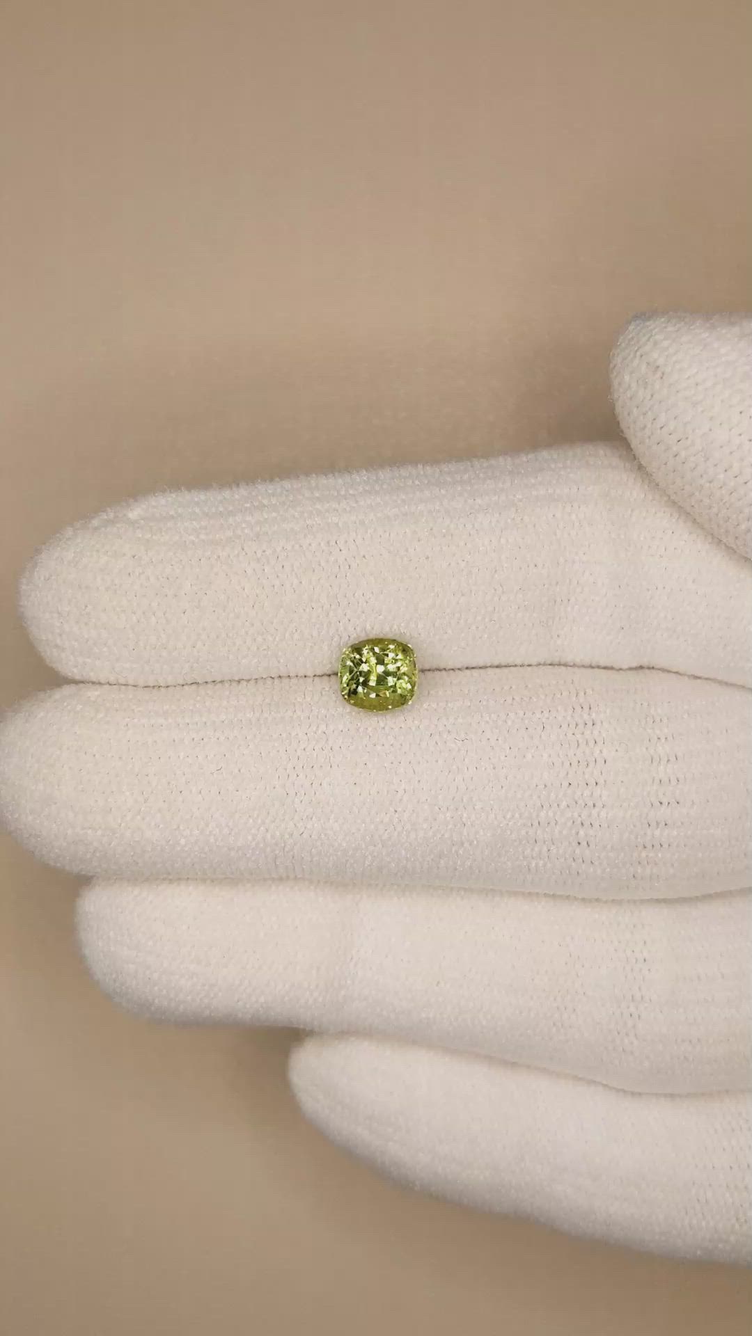 1.13 Ct. Alexandrite from Ceylon (Sri Lanka) Size Video