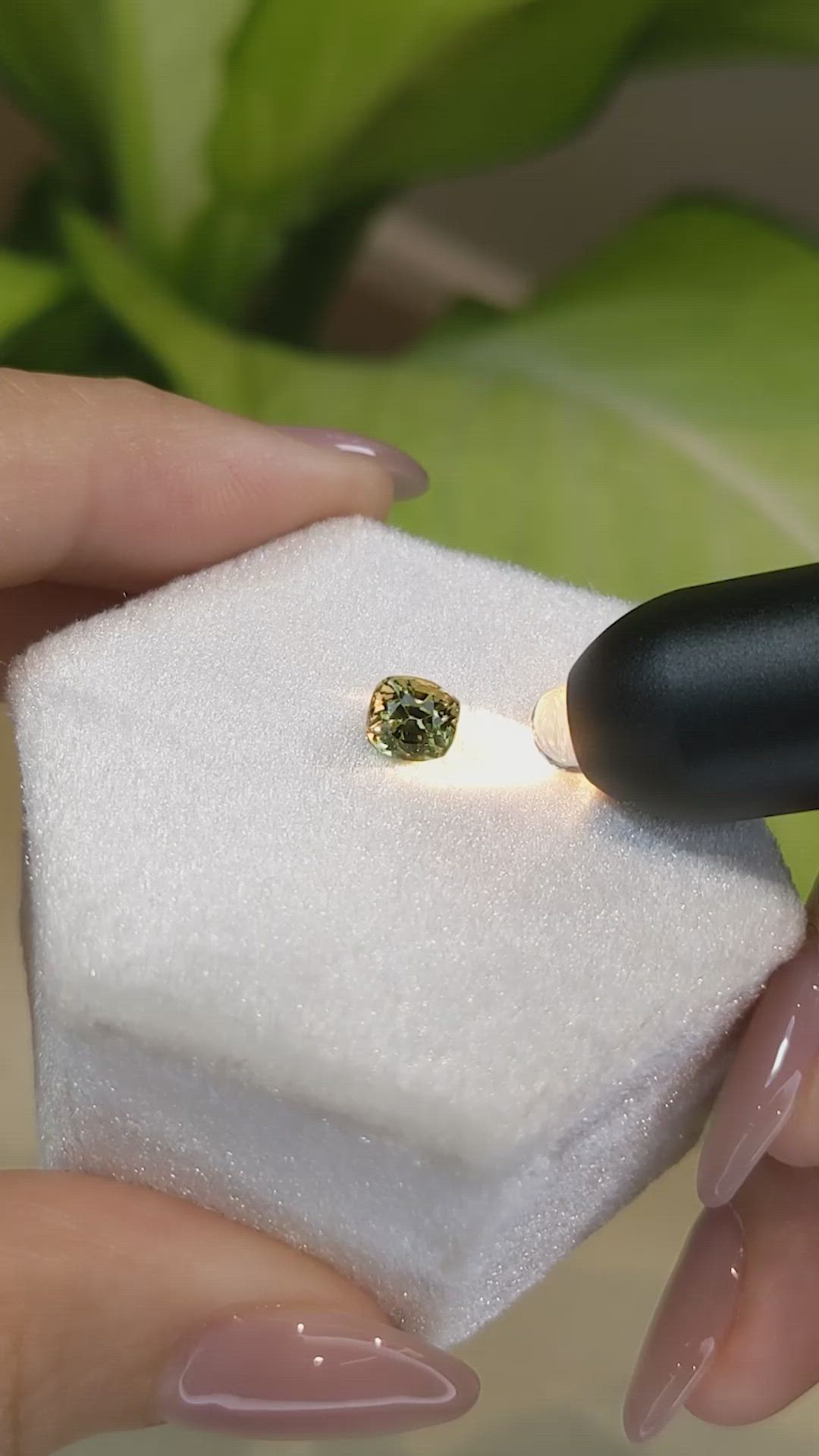 1.13 Ct. Alexandrite from Ceylon (Sri Lanka) Size Video