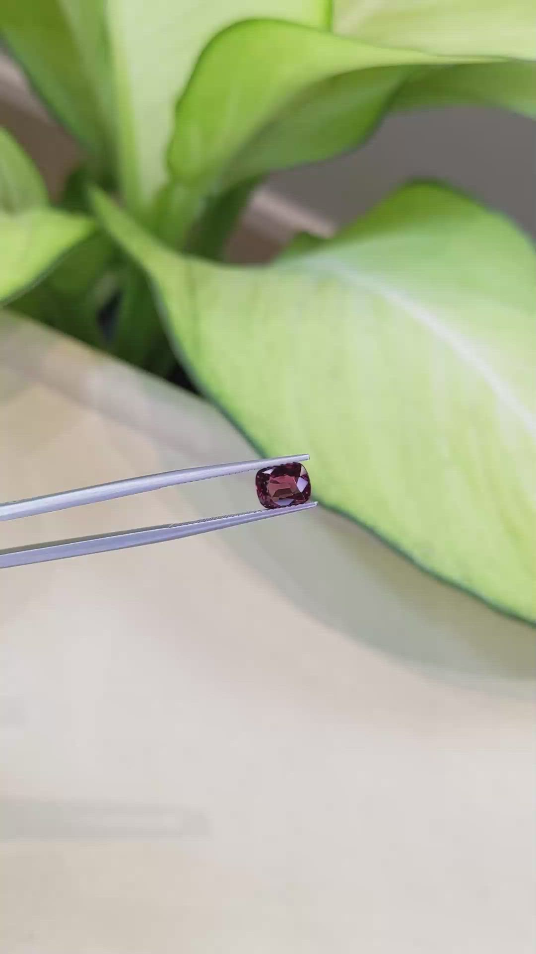 1.38 Ct. Spinel from Burma (Myanmar) Size Video