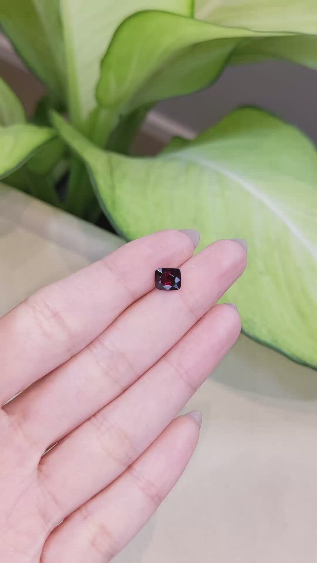 1.33 Ct. Spinel from Burma (Myanmar) Size Video
