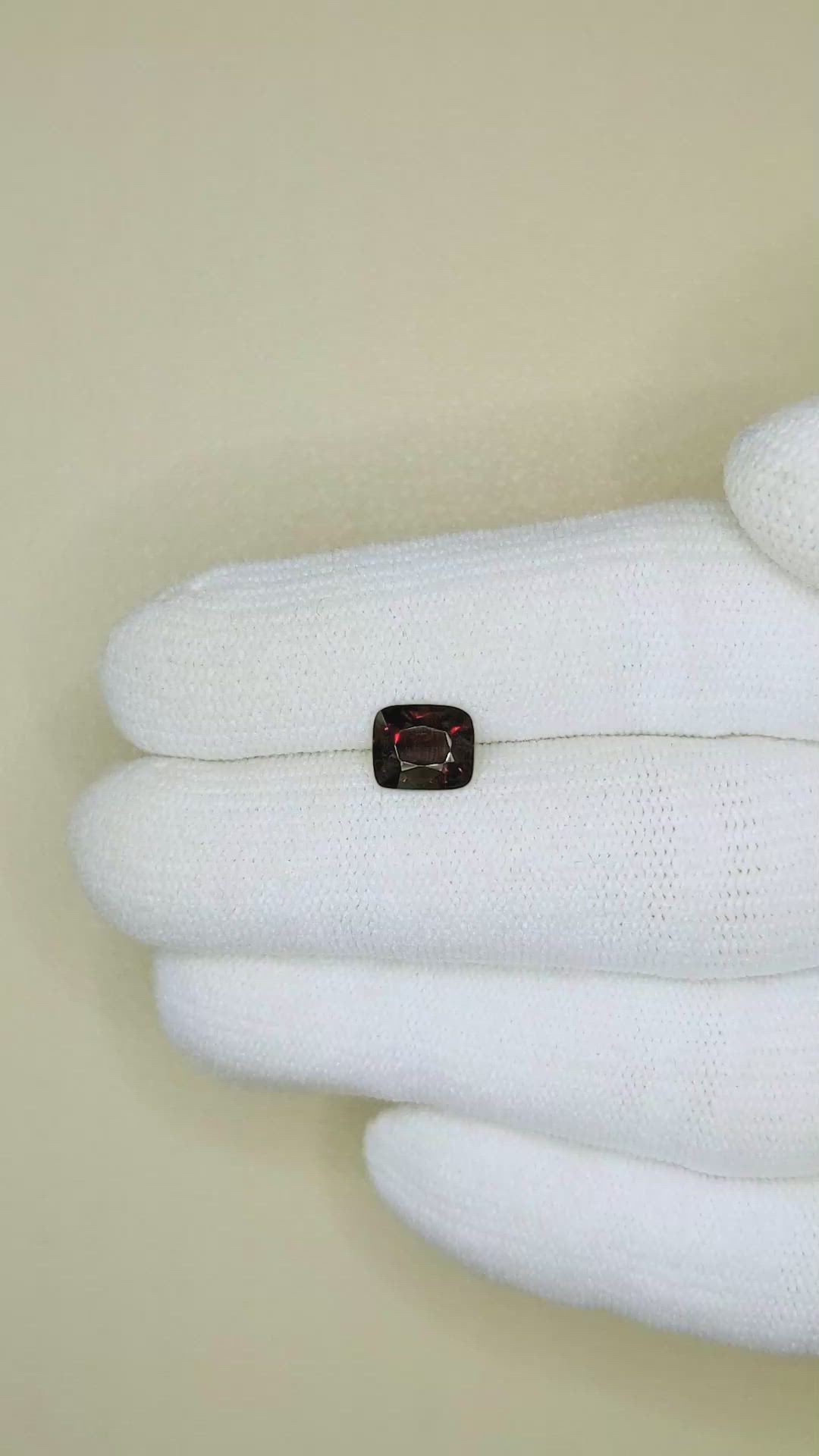 1.33 Ct. Spinel from Burma (Myanmar) Size Video