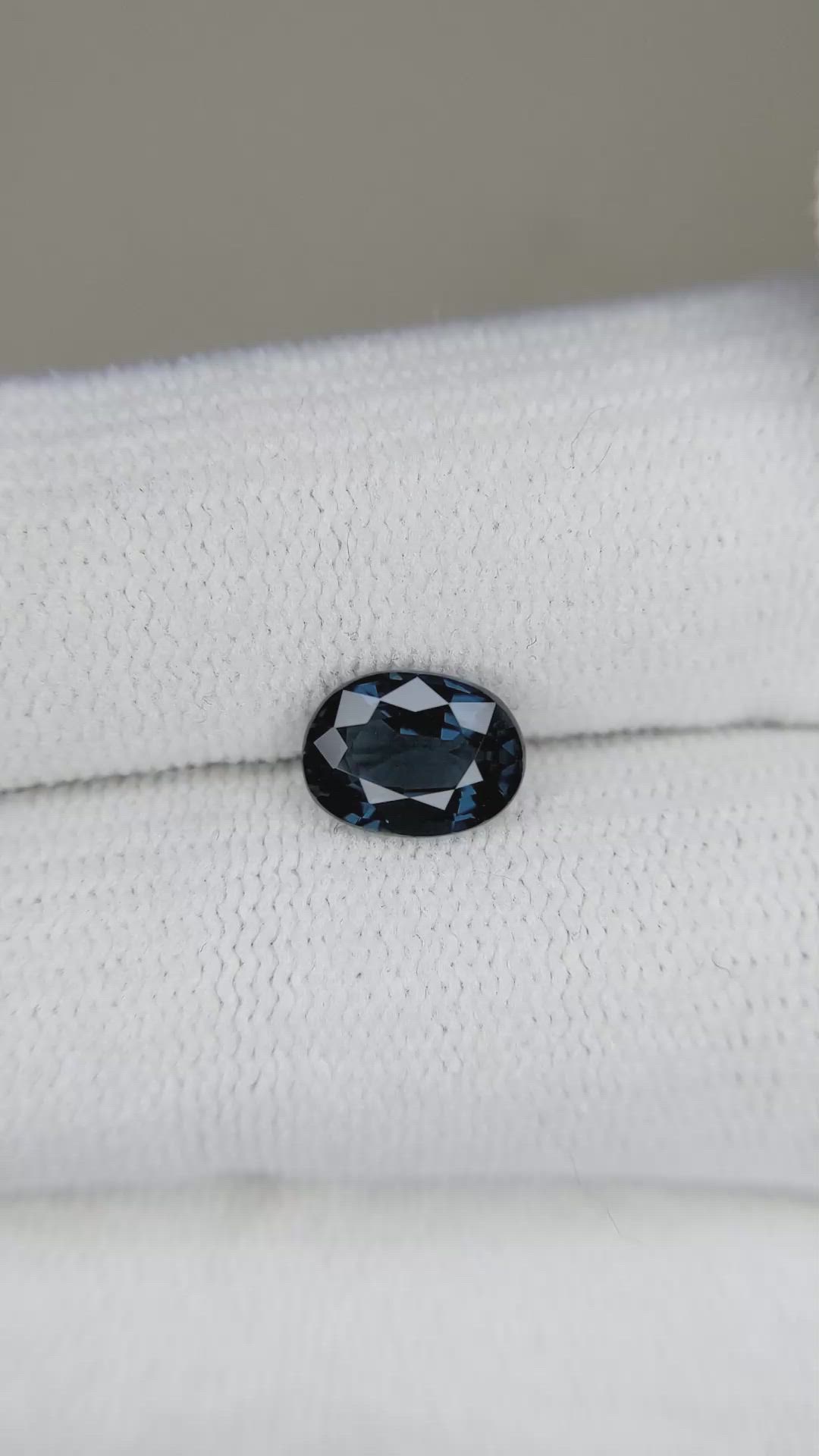 1.33 Ct. Cobalt Spinel from Tanzania Size Video