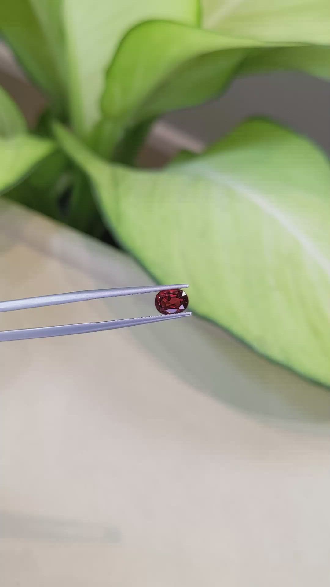 1.08 Ct. Spinel from Burma (Myanmar) Size Video