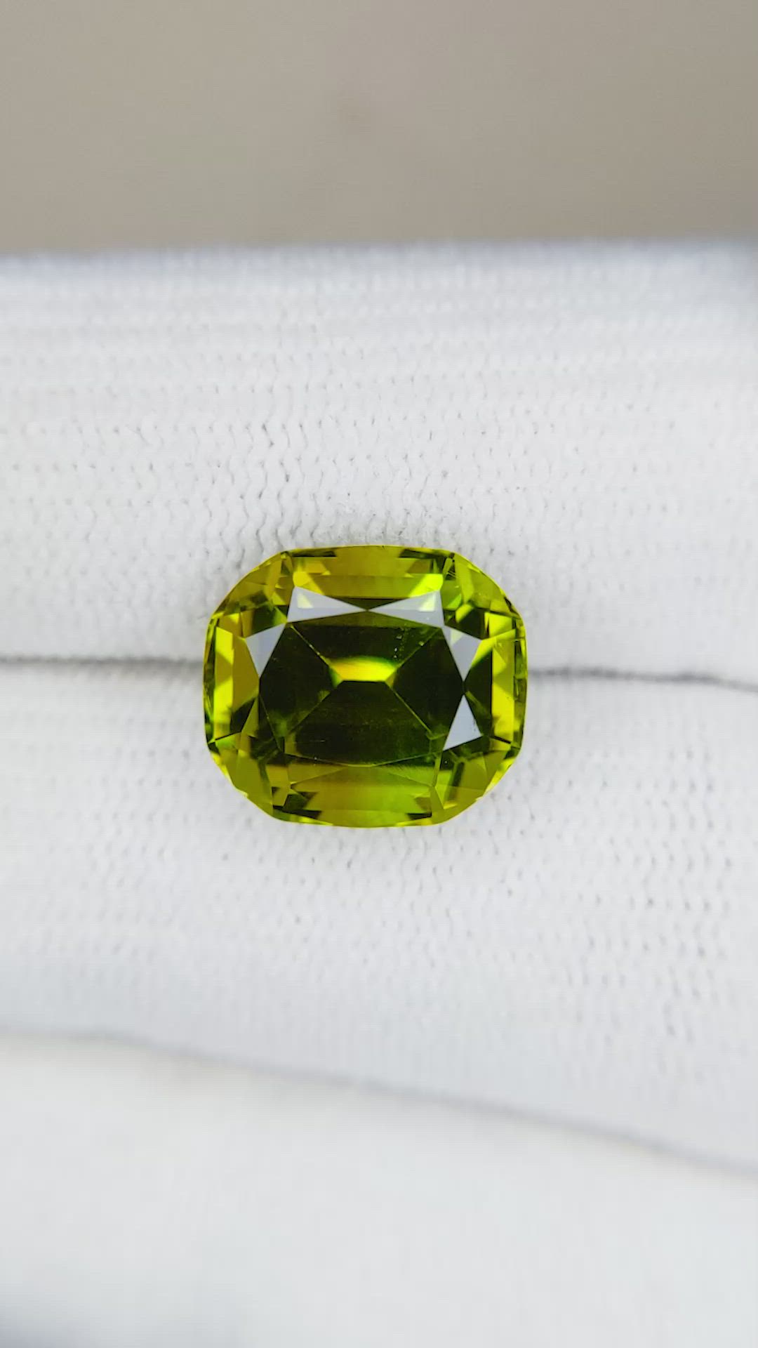 5.68 Ct. Peridot from Burma (Myanmar) Size Video